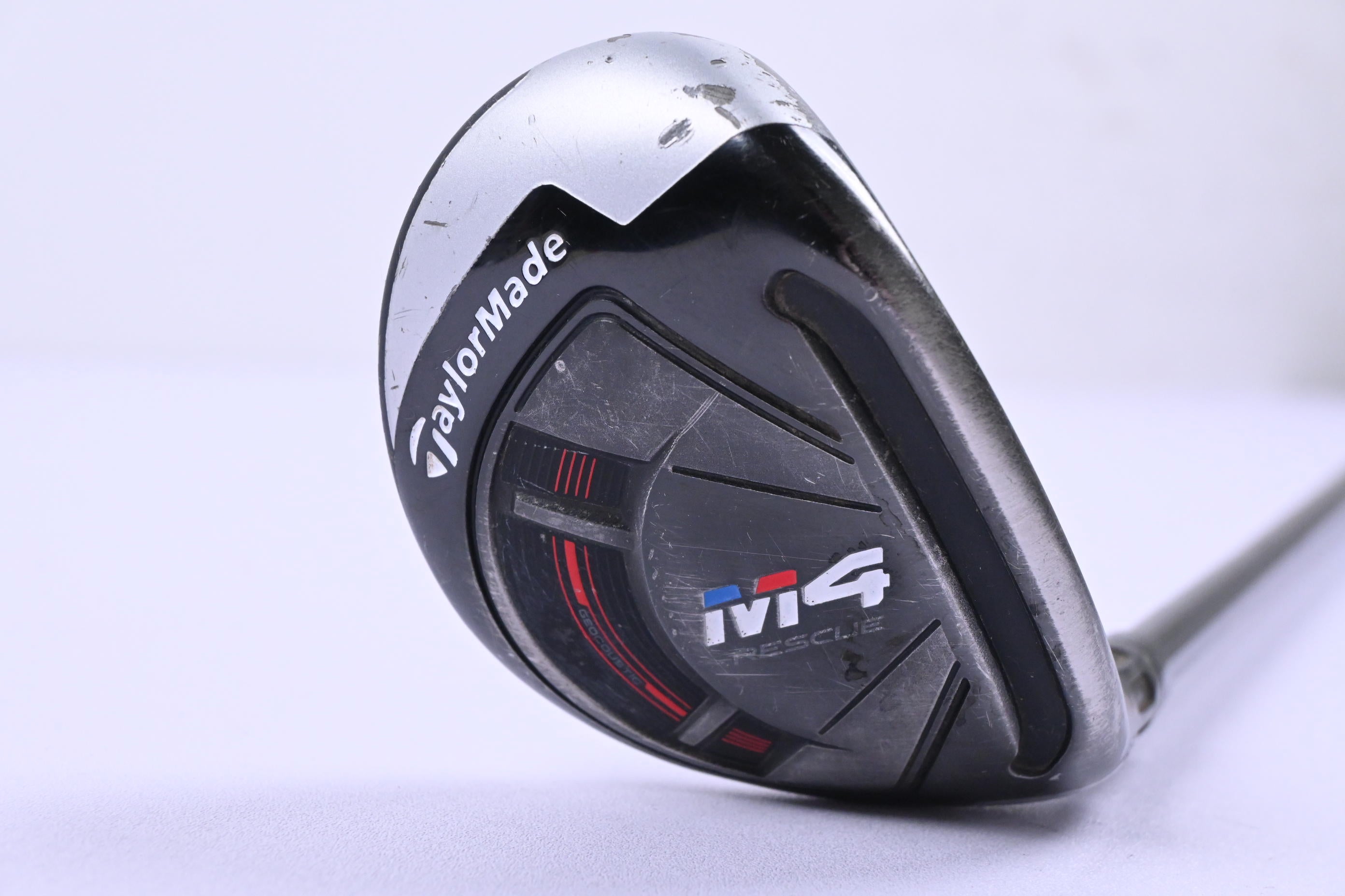 Taylormade M4 #4 Hybrid / 22 Degree / Stiff Flex Fujikura Atmos Red 7 Shaft