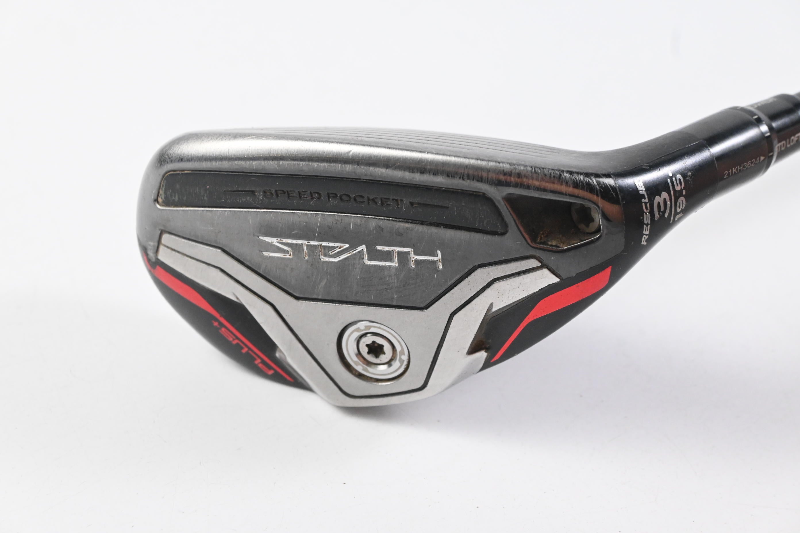 Taylormade Stealth Plus #3 Hybrid / 19.5 Degree / Regular Flex Hzrdus Smoke 70