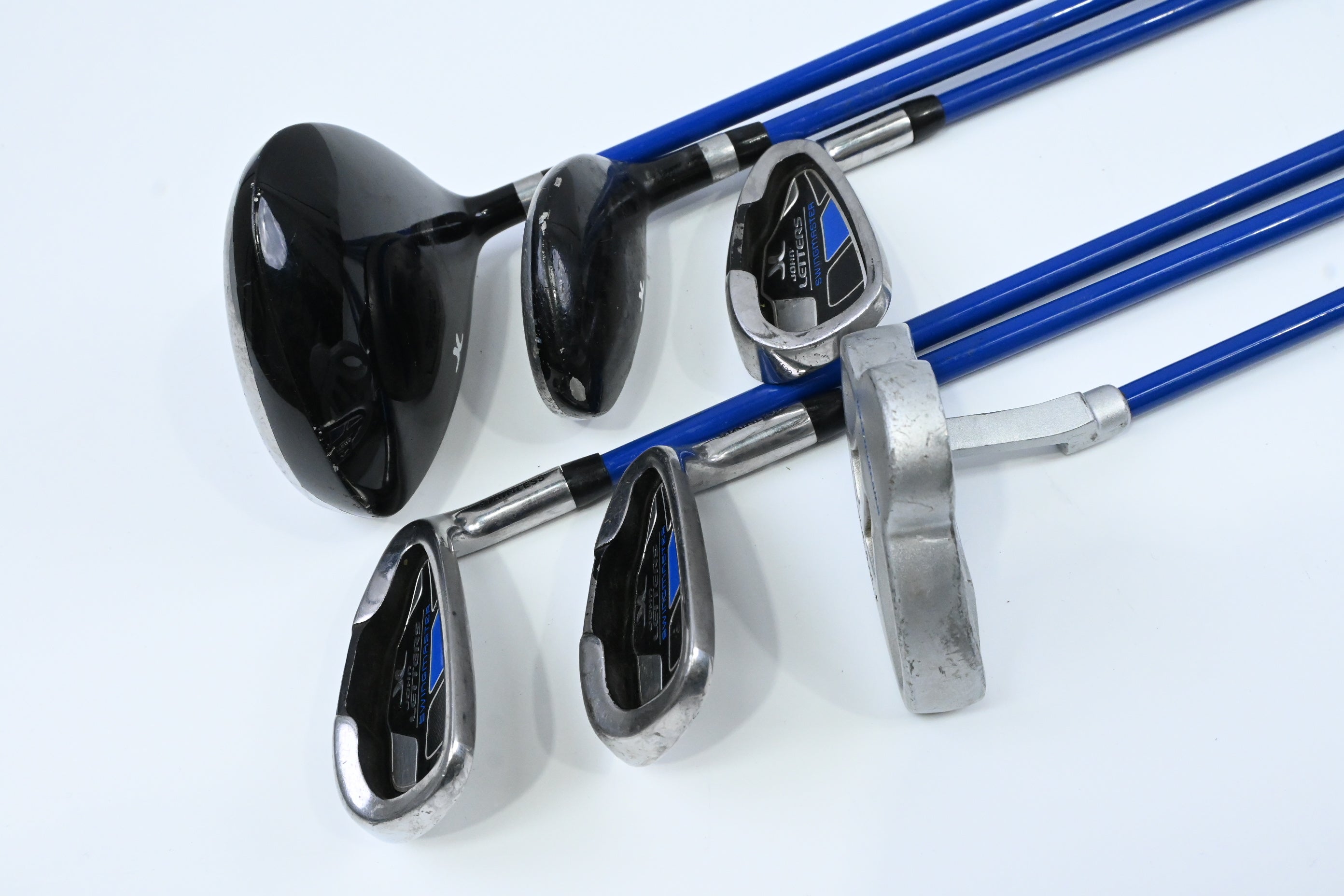Junior John Letters Swing Master Package Set / Wood. Hybrid, Irons, Putter, Bag