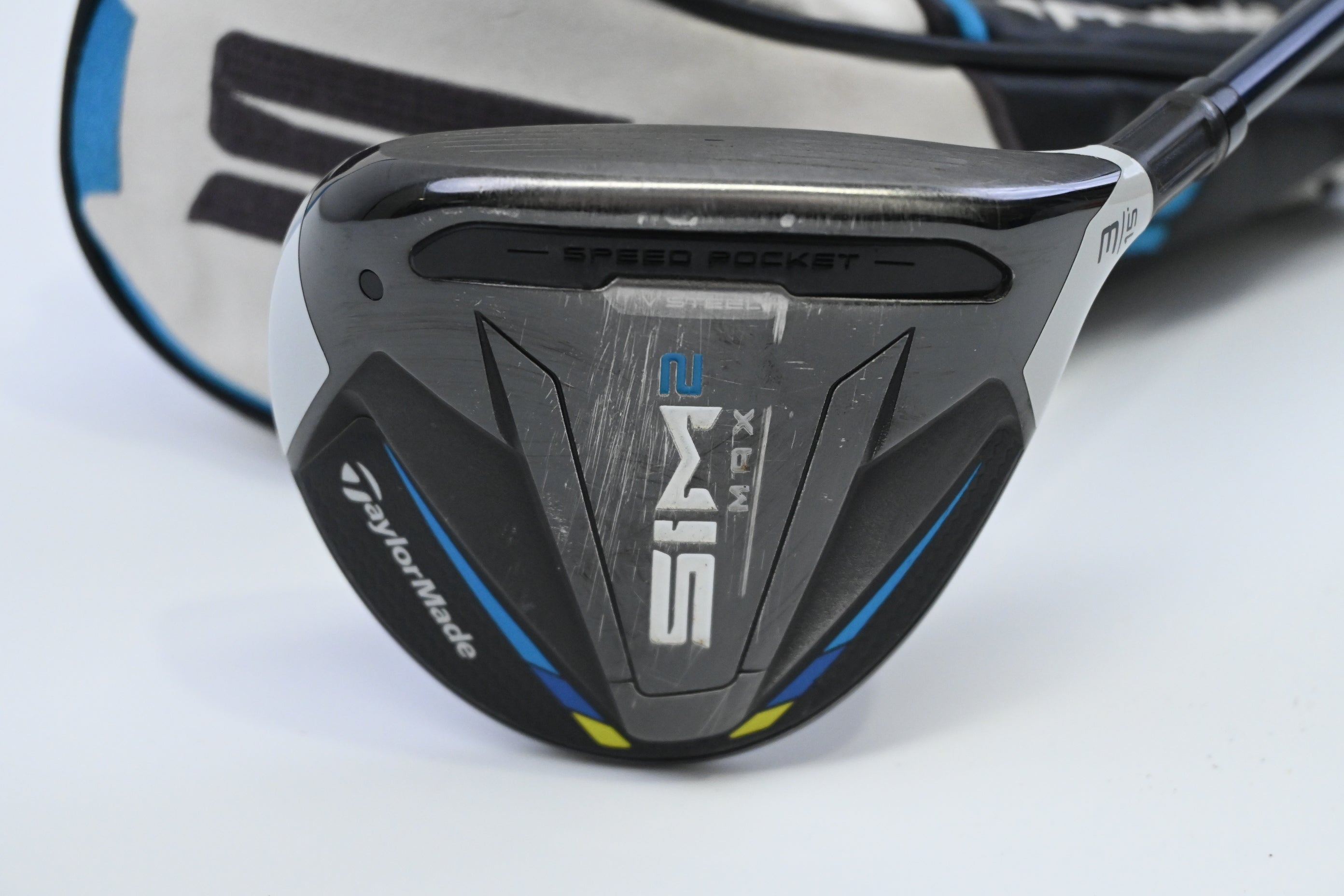Taylormade SIM2 Max #3 Wood / 15 Degree / Stiff Flex Fujikura Ventus Blue 5
