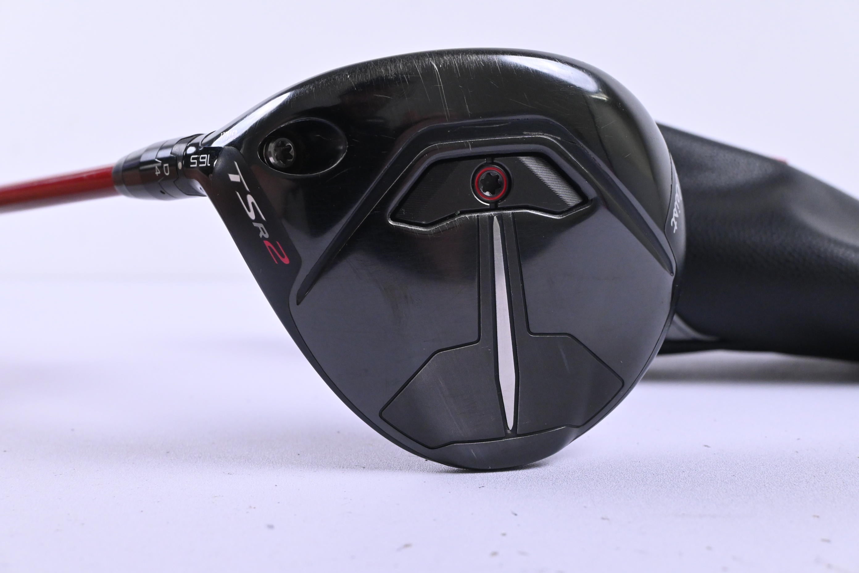 Left Hand Titleist TSR2 #3 Wood / 16.5 Degree / Stiff Flex Denali Red 60 Shaft