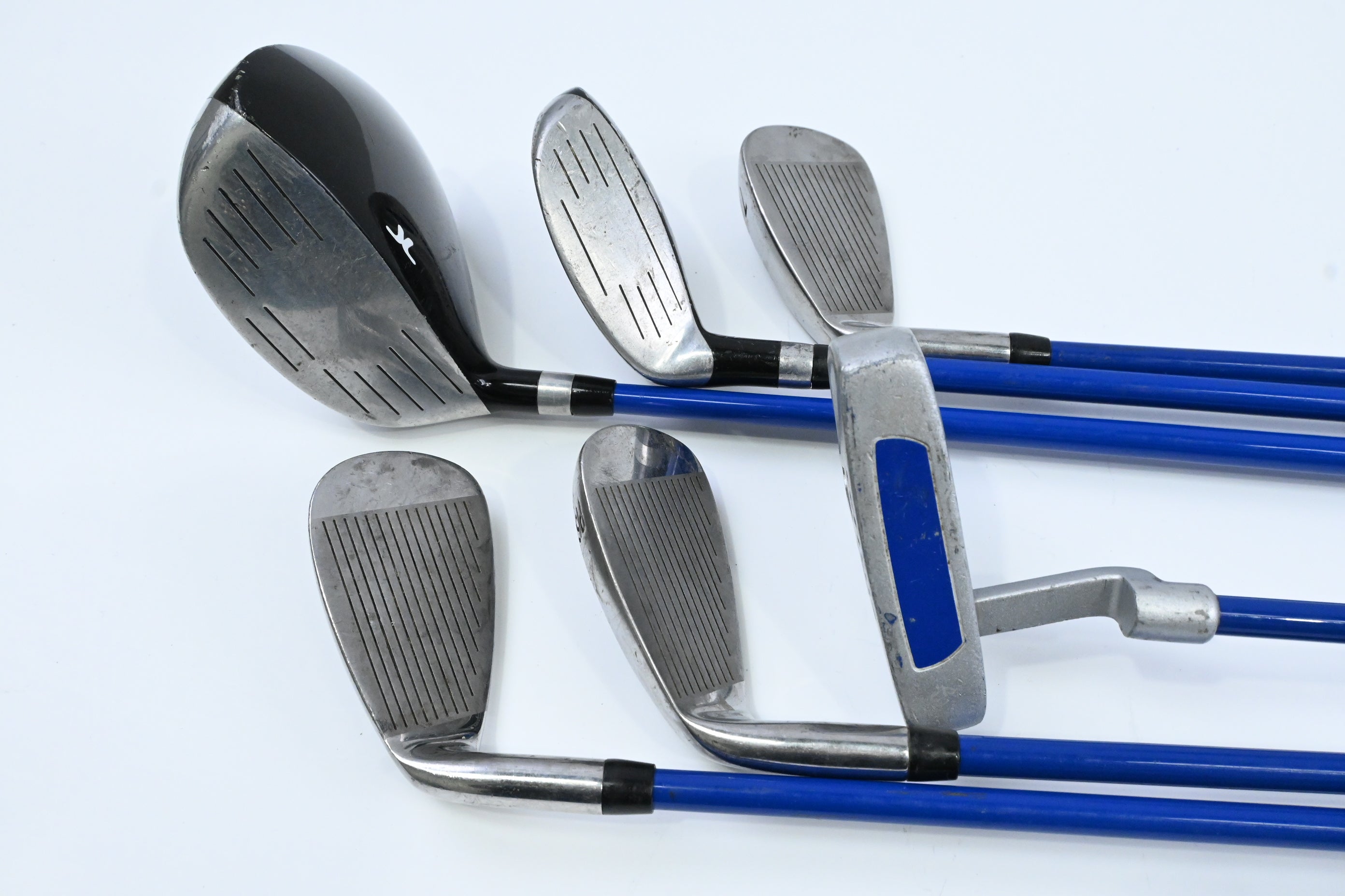 Junior John Letters Swing Master Package Set / Wood. Hybrid, Irons, Putter, Bag