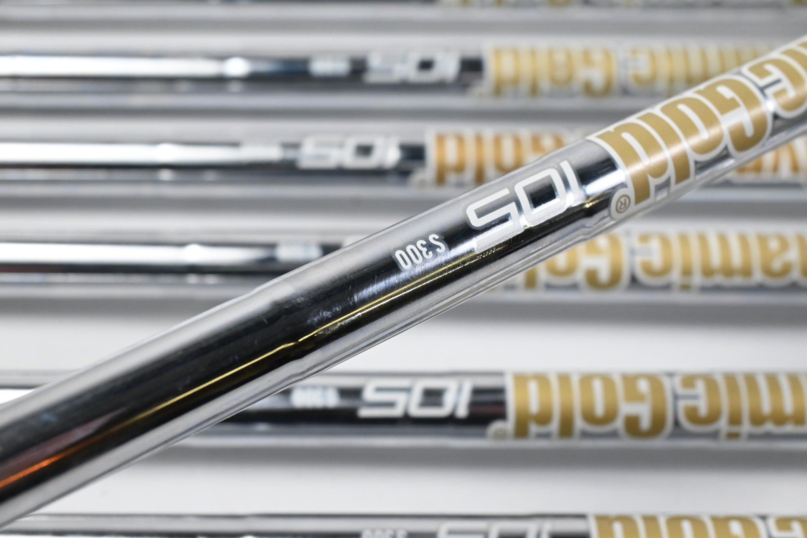 Taylormade P790 2023 Irons / 4-PW+GW / Stiff Flex Dynamic Gold S300 105 Shafts