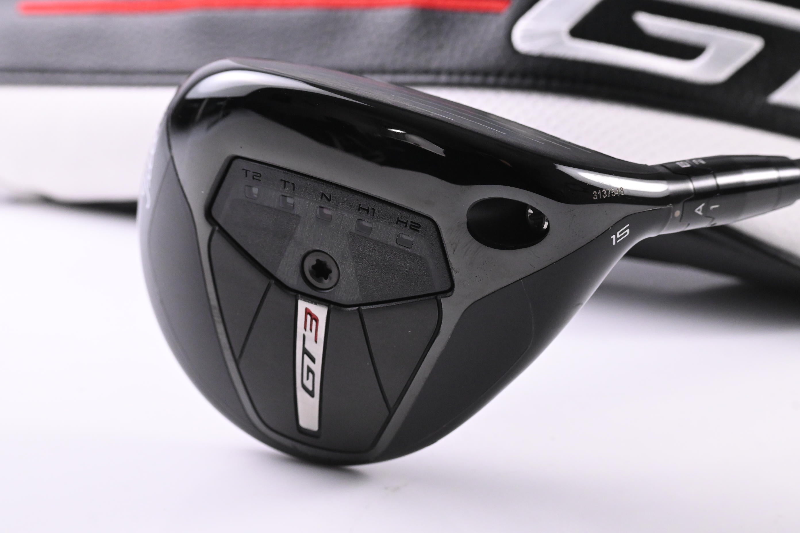 Titleist GT3 #3 Wood / 15 Degree / Stiff Flex HZRDUS Gen5 Black 70 Shaft