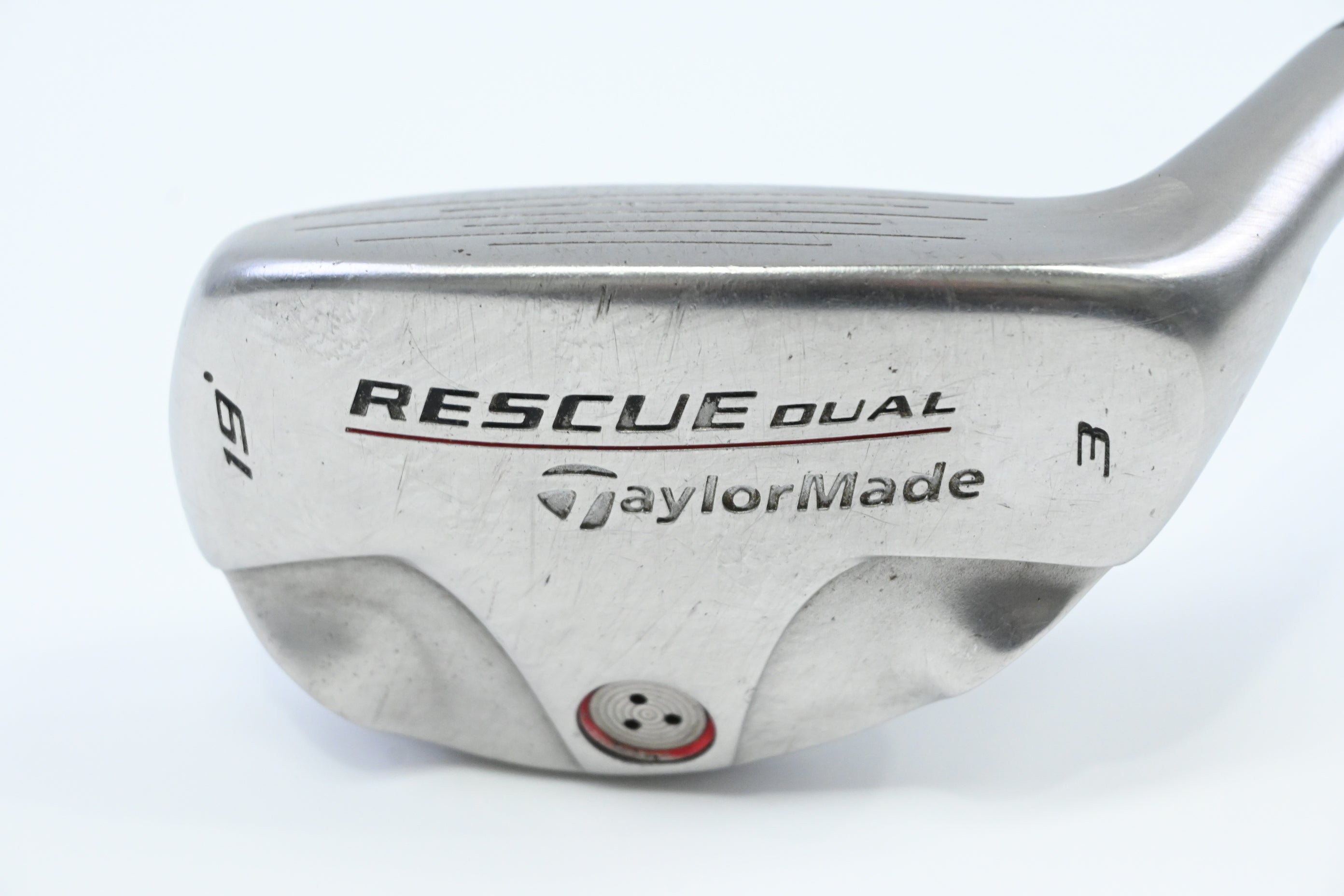 Taylormade Rescue Dual #3 Hybrid / 19 Degree / Stiff Flex Taylormade 65 Shaft
