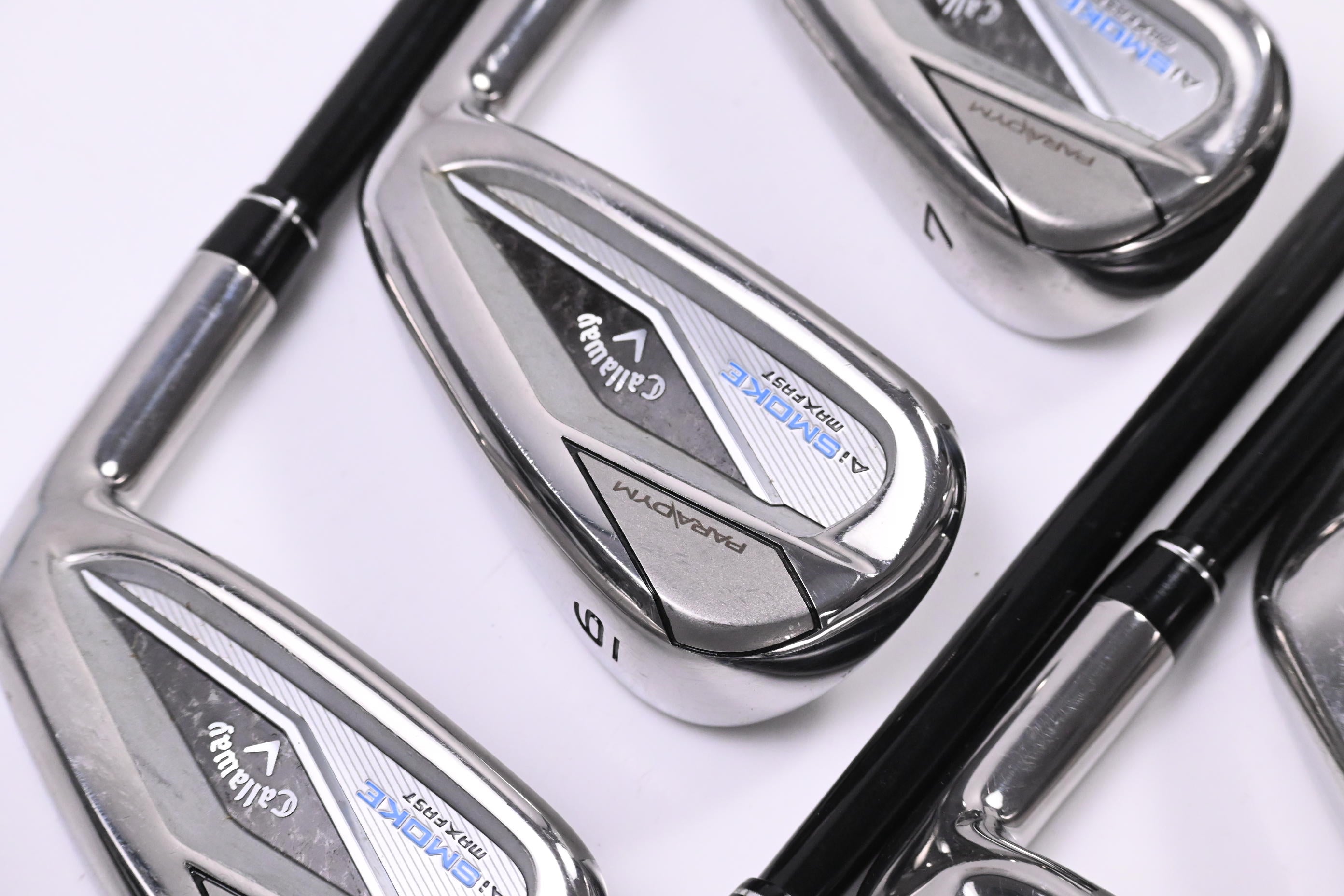 Callaway Paradym Ai Smoke Max Fast Irons / 5-PW+SW / Senior Flex Tensei Blue 40