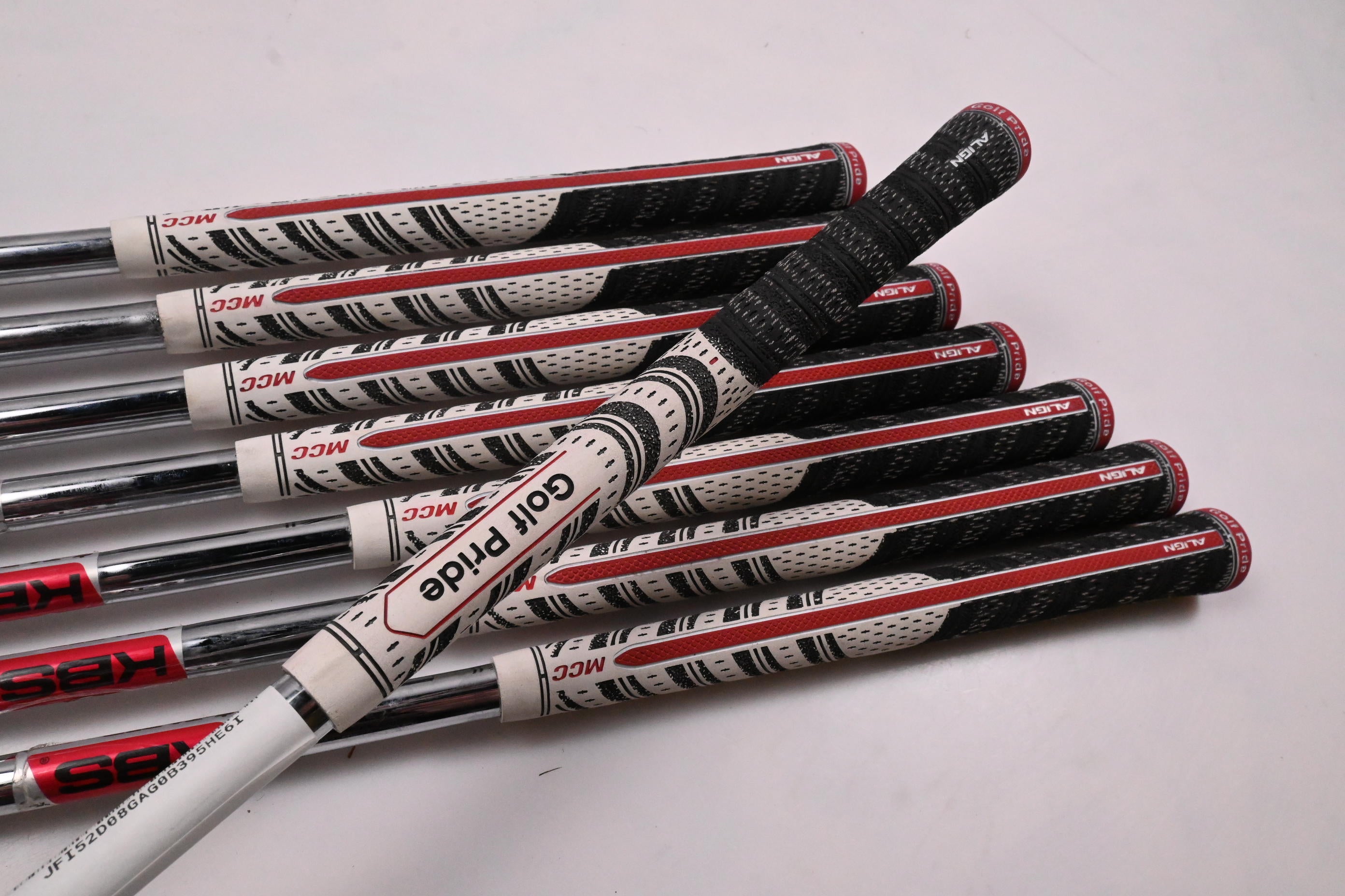 Taylormade P7MB 2023 Irons / 3-PW / Stiff Flex KBS $-Taper 120 Shafts