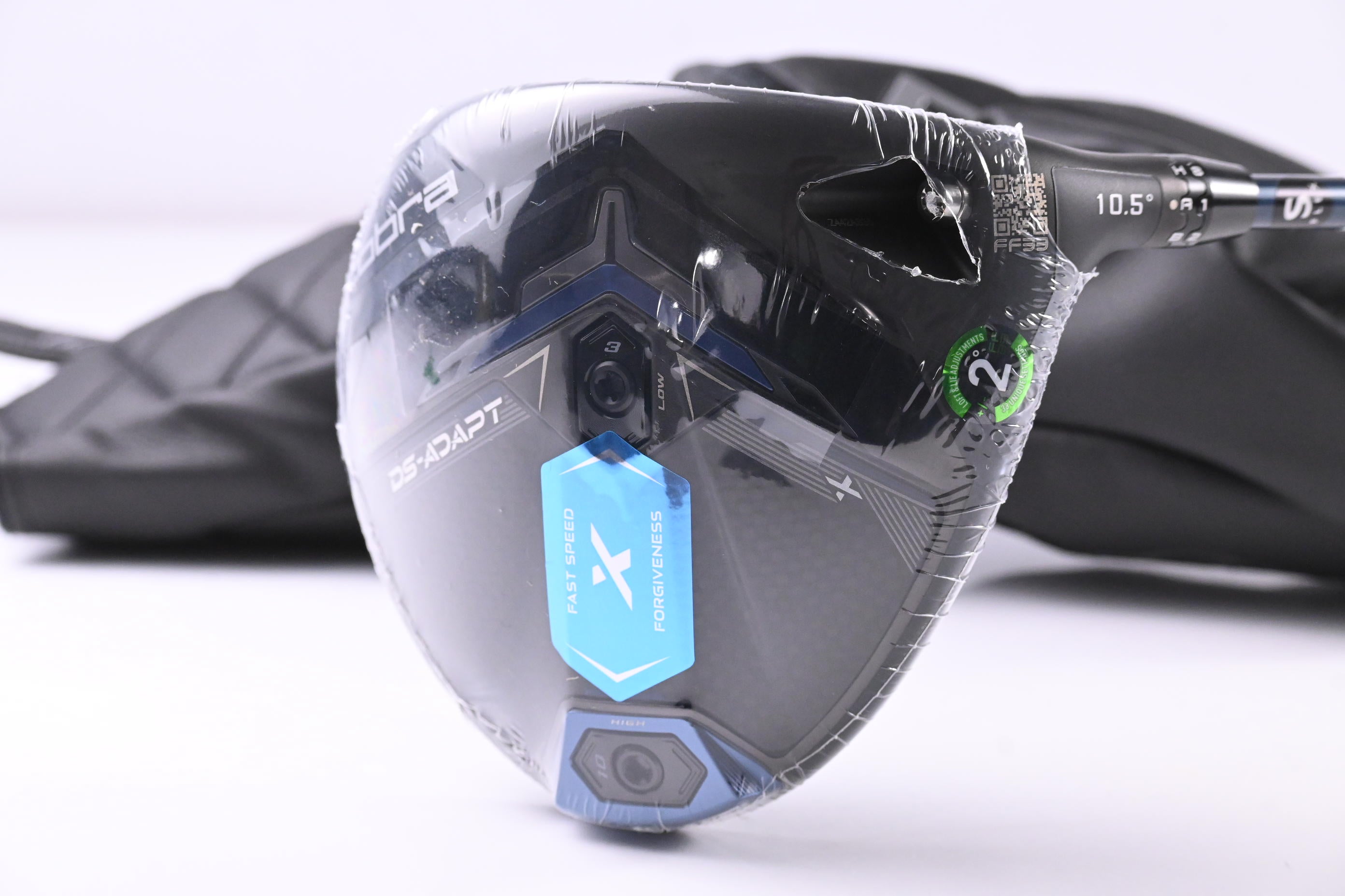 Cobra DS-Adapt X Driver / 10.5 Degree / Stiff Flex Denali Blue 60 Shaft