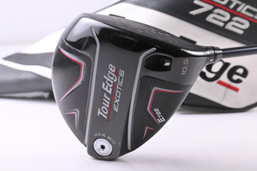Tour Edge E722 Driver / 10.5 Degree / Regular Flex Fujikura Ventus Blue 6 Shaft
