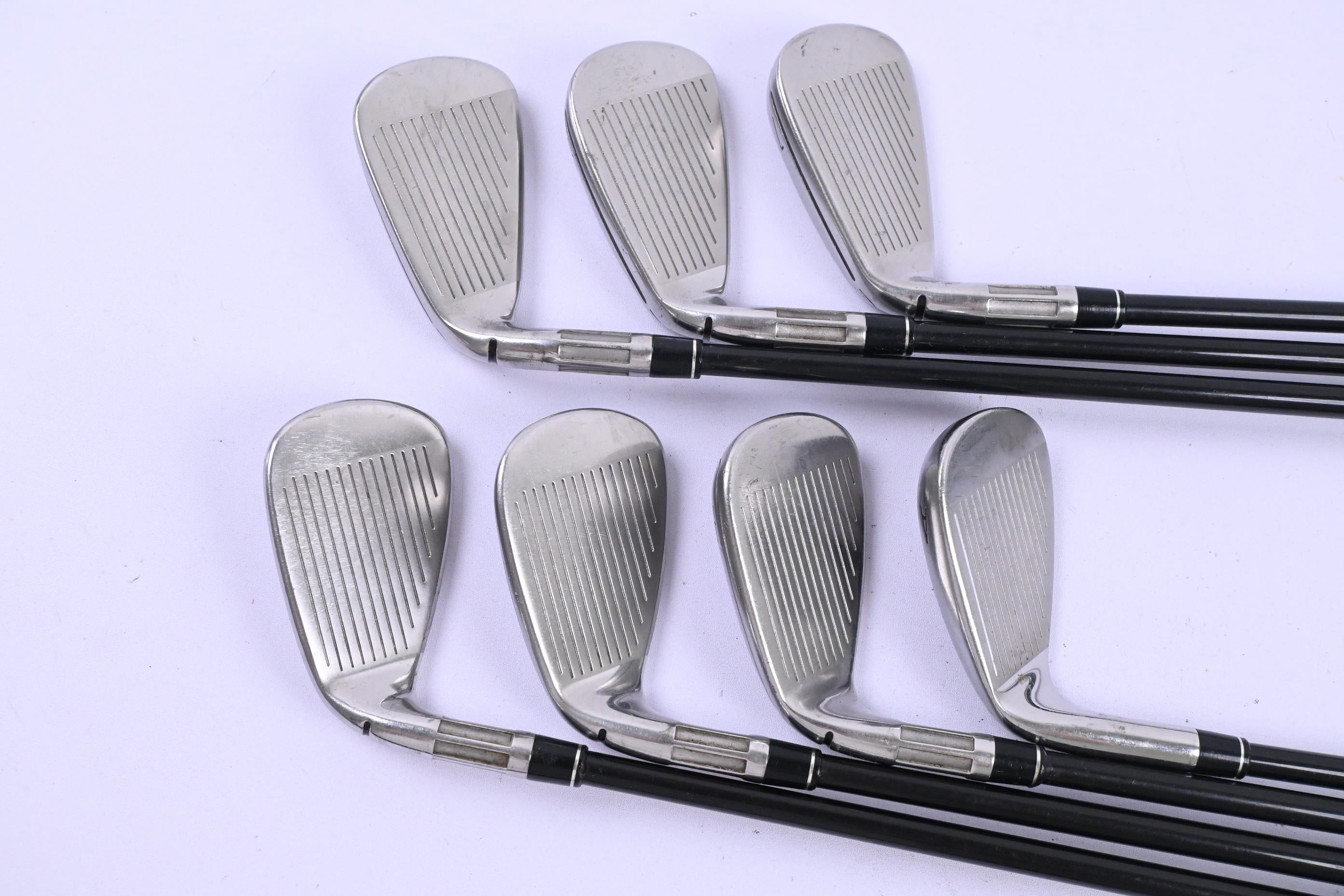 Taylormade M6 Irons / 5-PW+GW / Senior Flex Fujikura Atmos Orange 5 Shaft