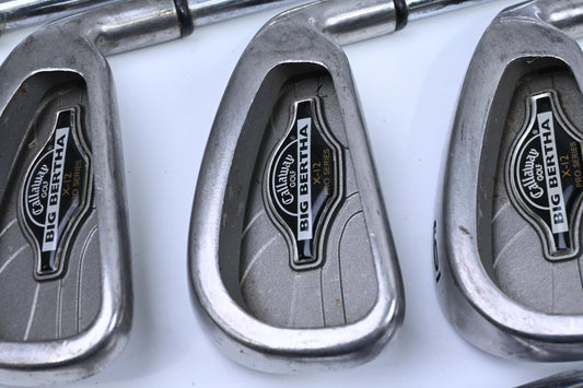 Callaway X-12 Irons / 3-PW / Stiff Flex Callaway Rifle Constant Weight Shaft