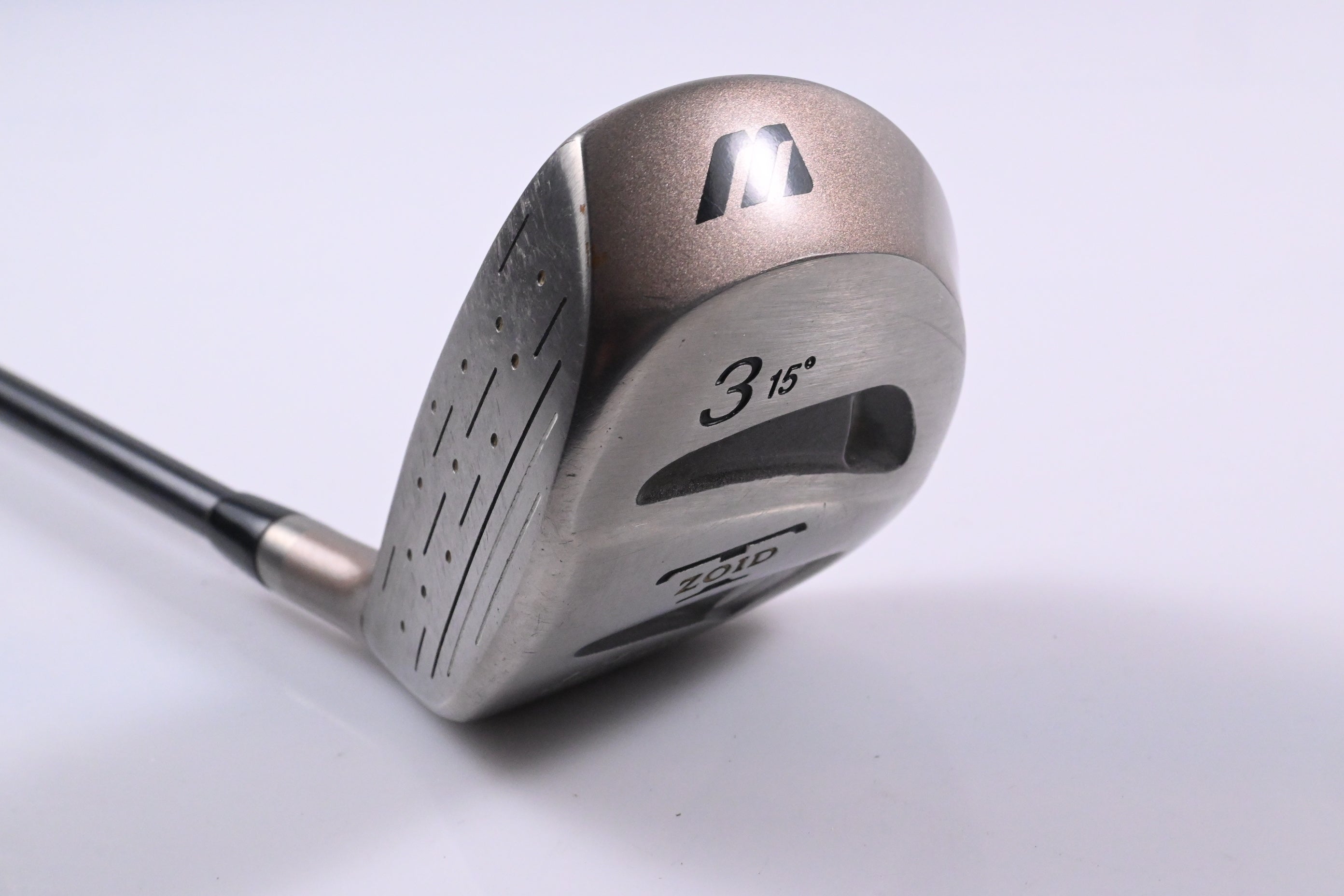 Left Hand Mizuno T-Zoid Titanium #3 Wood / 15 Degree / Stiff Flex Mizuno Shaft