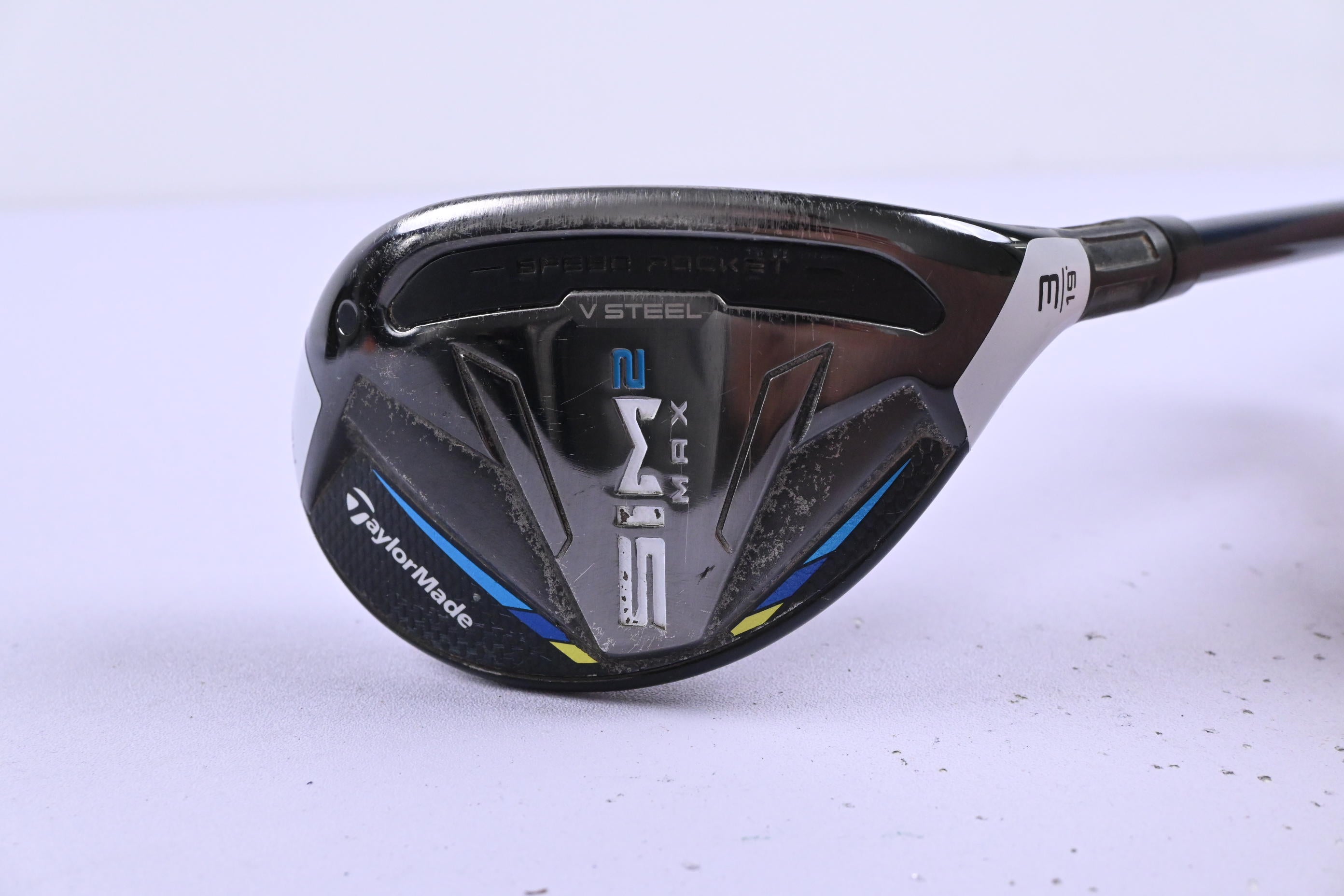 Taylormade SIM2 Max #3 Hybrid / 19 Degree / Regular Flex Fujikura Ventus Blue 6