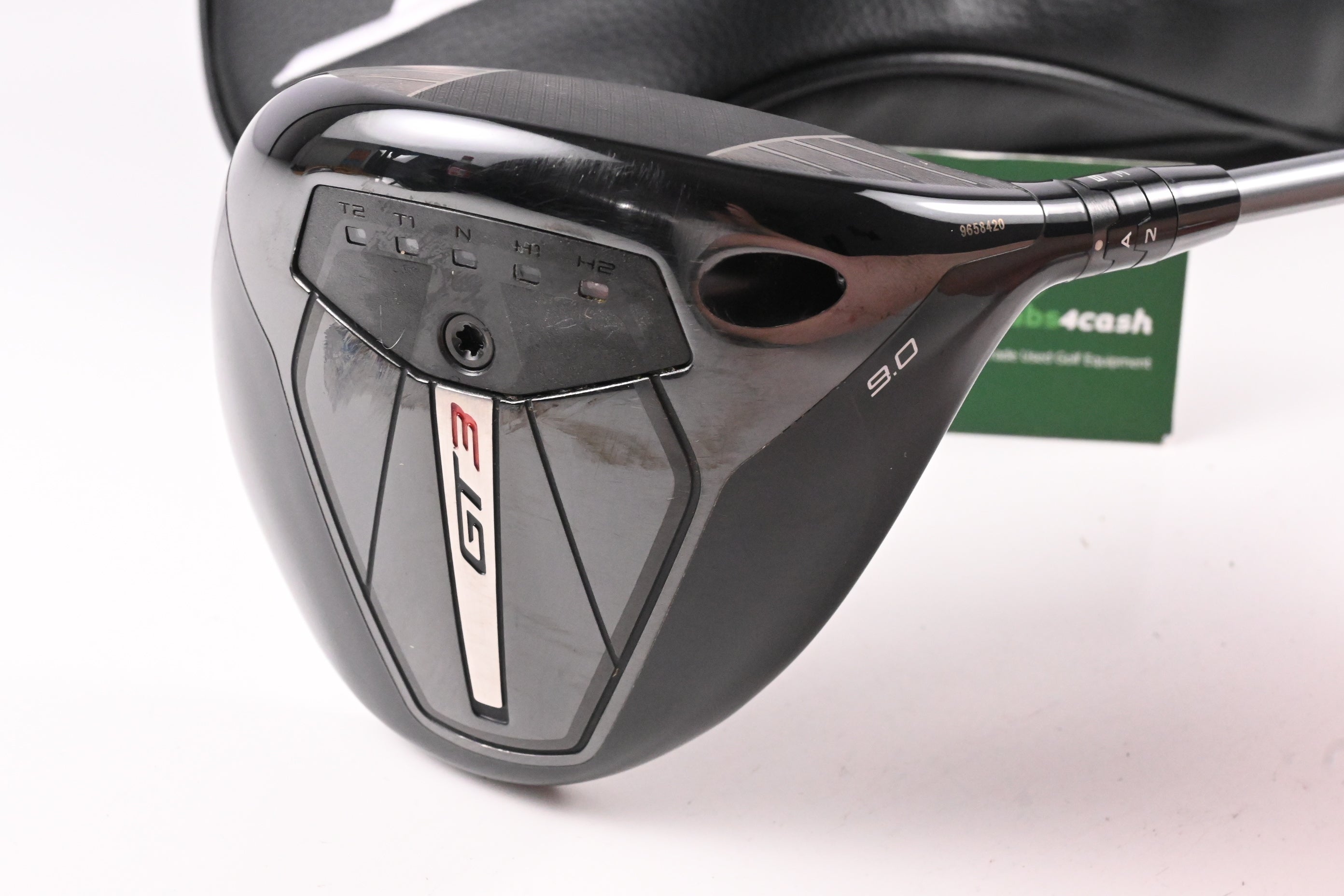 Titleist GT3 Driver / 9 Degree / Regular Flex HZRDUS Silver 50 Shaft