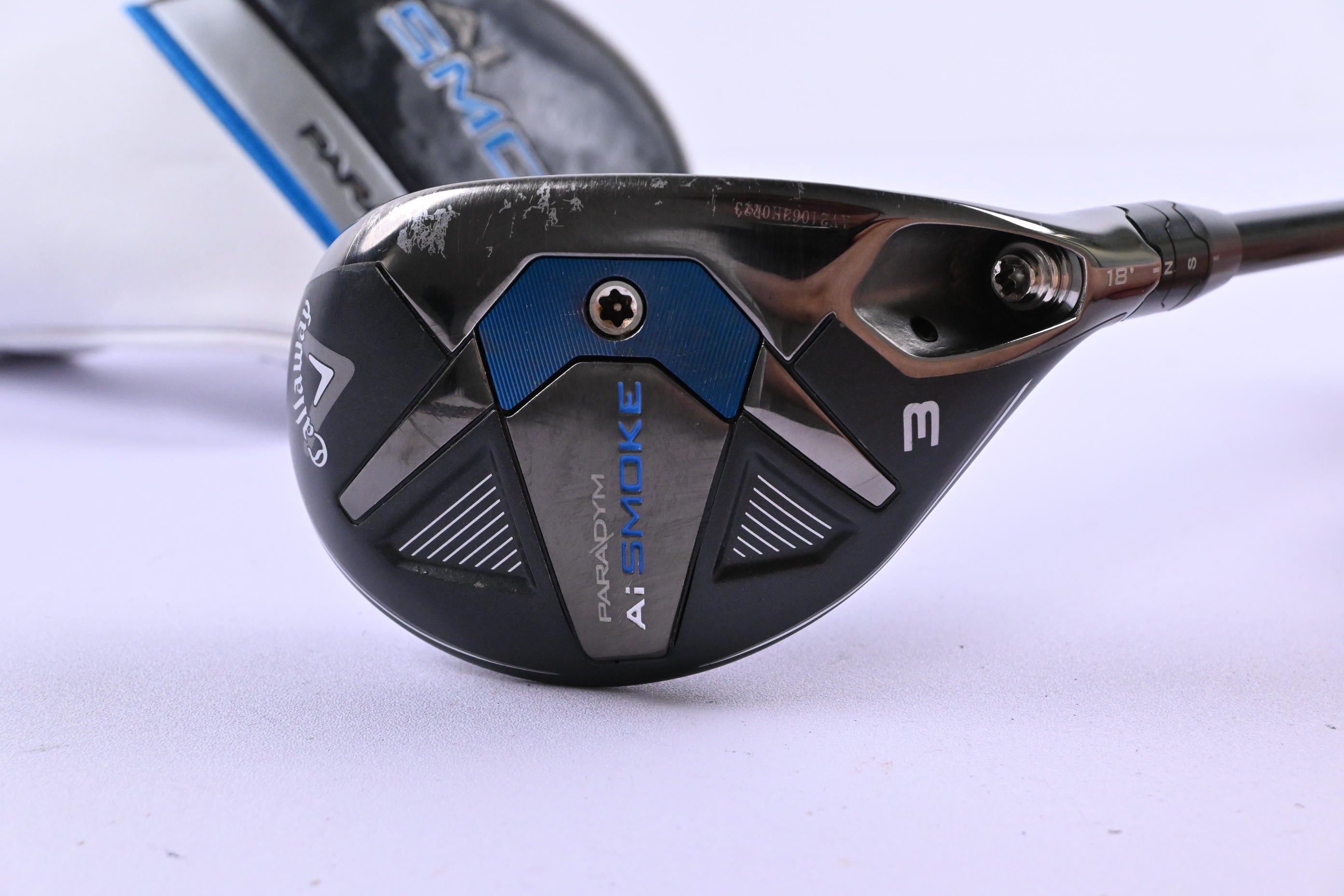 Callaway Paradym Ai Smoke #3 Hybrid / 18 Degree / Stiff Flex HZRDUS Gen4 Black