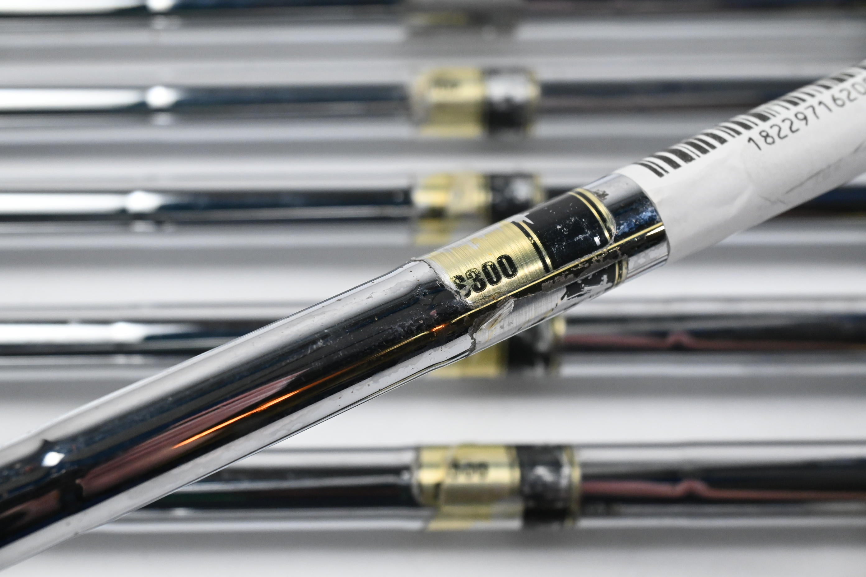 Ping S56 Irons / 4-PW / Blue Dot / Stiff Flex Dynamic Gold S300 Shafts