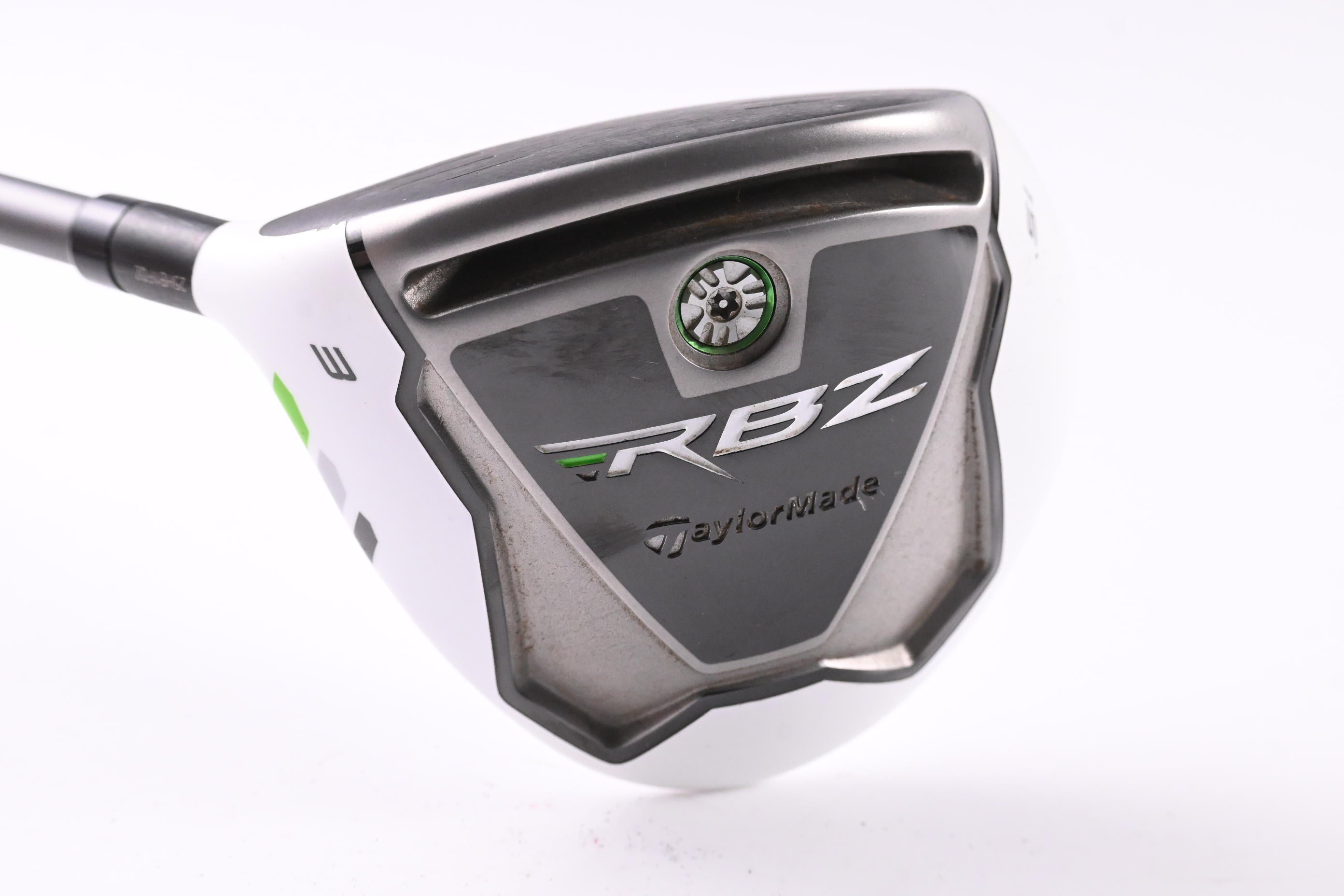 Left Hand Taylormade RBZ #3 Wood / 15 Degree / Stiff Flex Matrix Ozik Xcon-5
