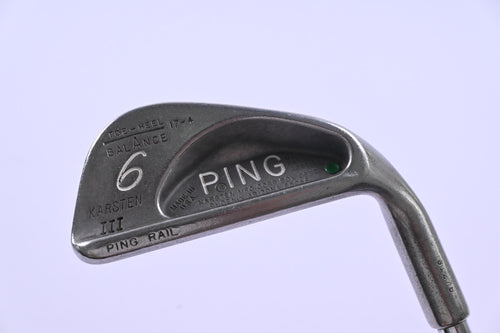 Ping Karsten III #6 Iron / Green Dot / Stiff Flex Ping Karsten Shaft