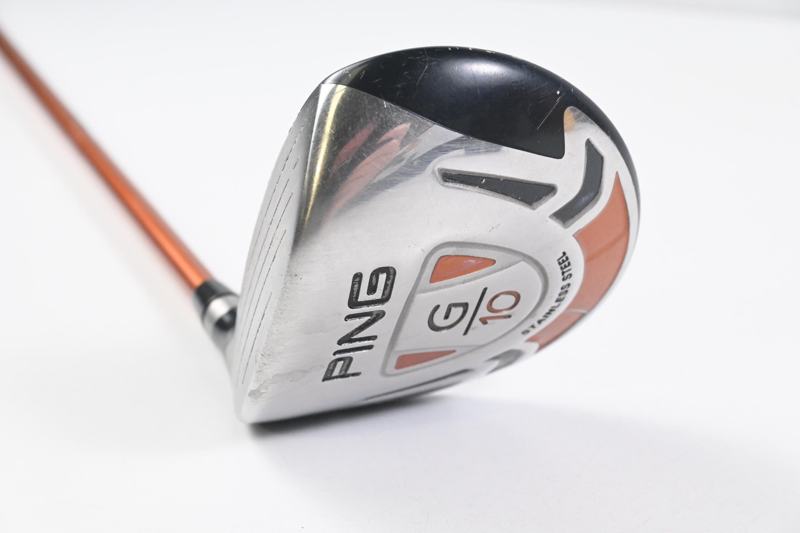 Left Hand Ping G10 #3 Wood / 15.5 Degree / Stiff Flex Ping TFC 129 F Shaft