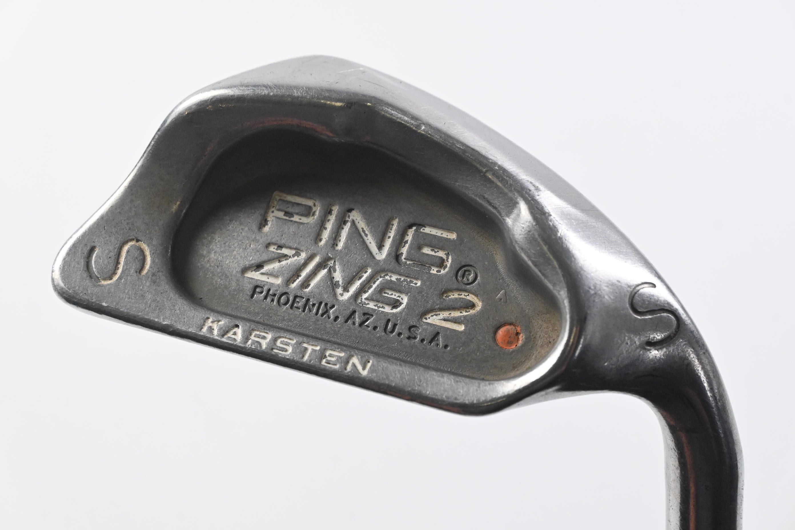 Ping Zing 2 Sand Wedge / 52 Degree / Orange Dot / Wedge Flex Steel Shaft