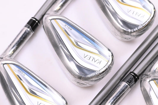 Ladies Taylormade Kalea Gold Irons / 6-PW+GW+SW / Ladies Flex Taylormade 40
