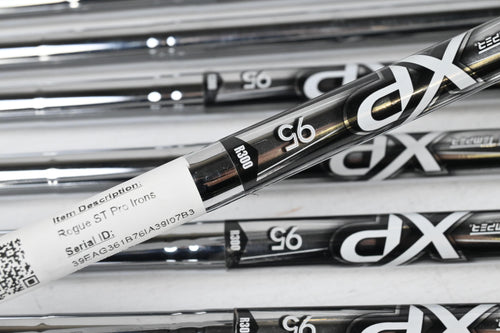 Callaway Rogue ST Pro Irons / 4-PW / Regular Flex XP 95 R300 Shafts