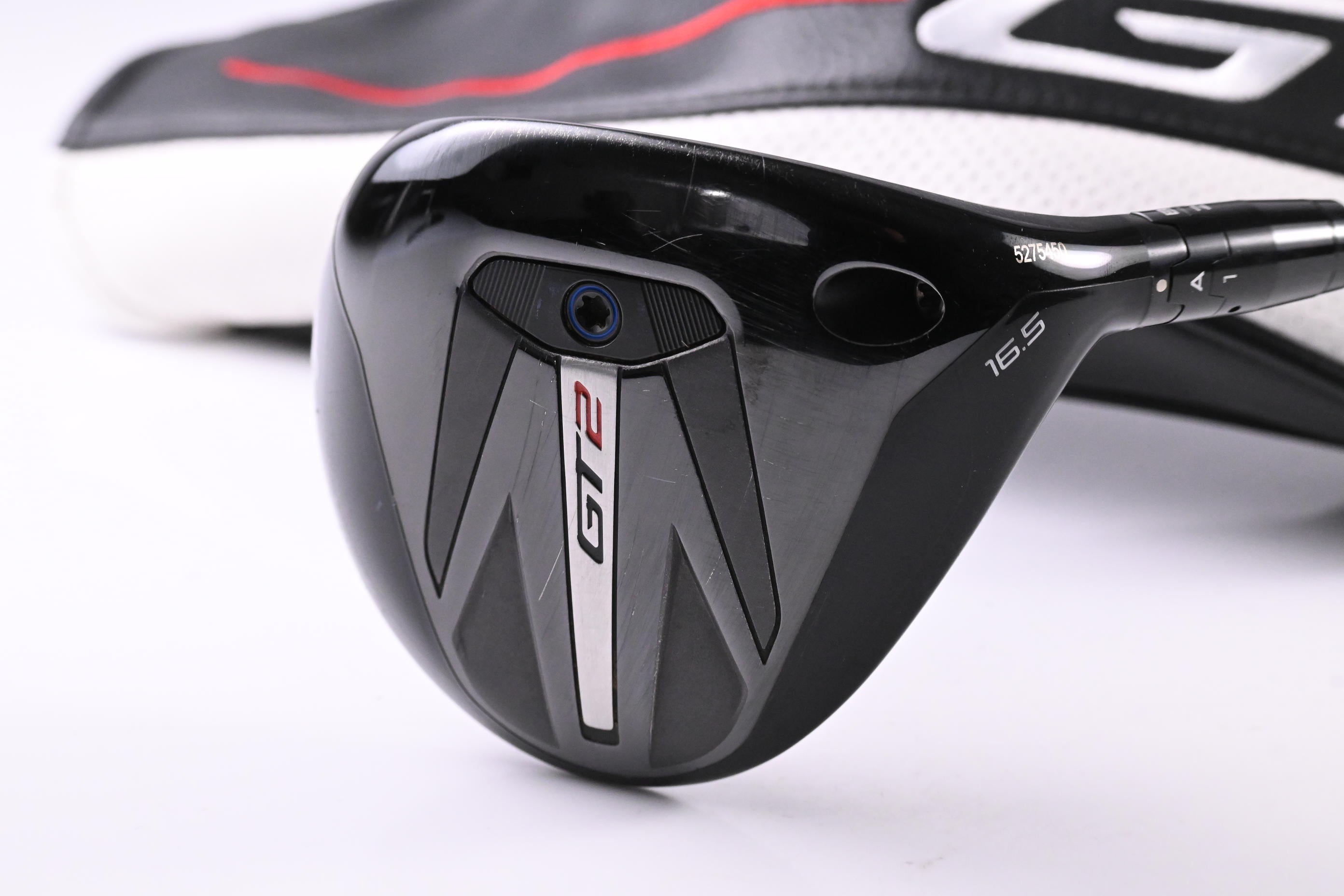Titleist GT2 #3 Wood / 16.5 Degree / Stiff Flex HZRDUS Smoke Red RDX 70 Shaft