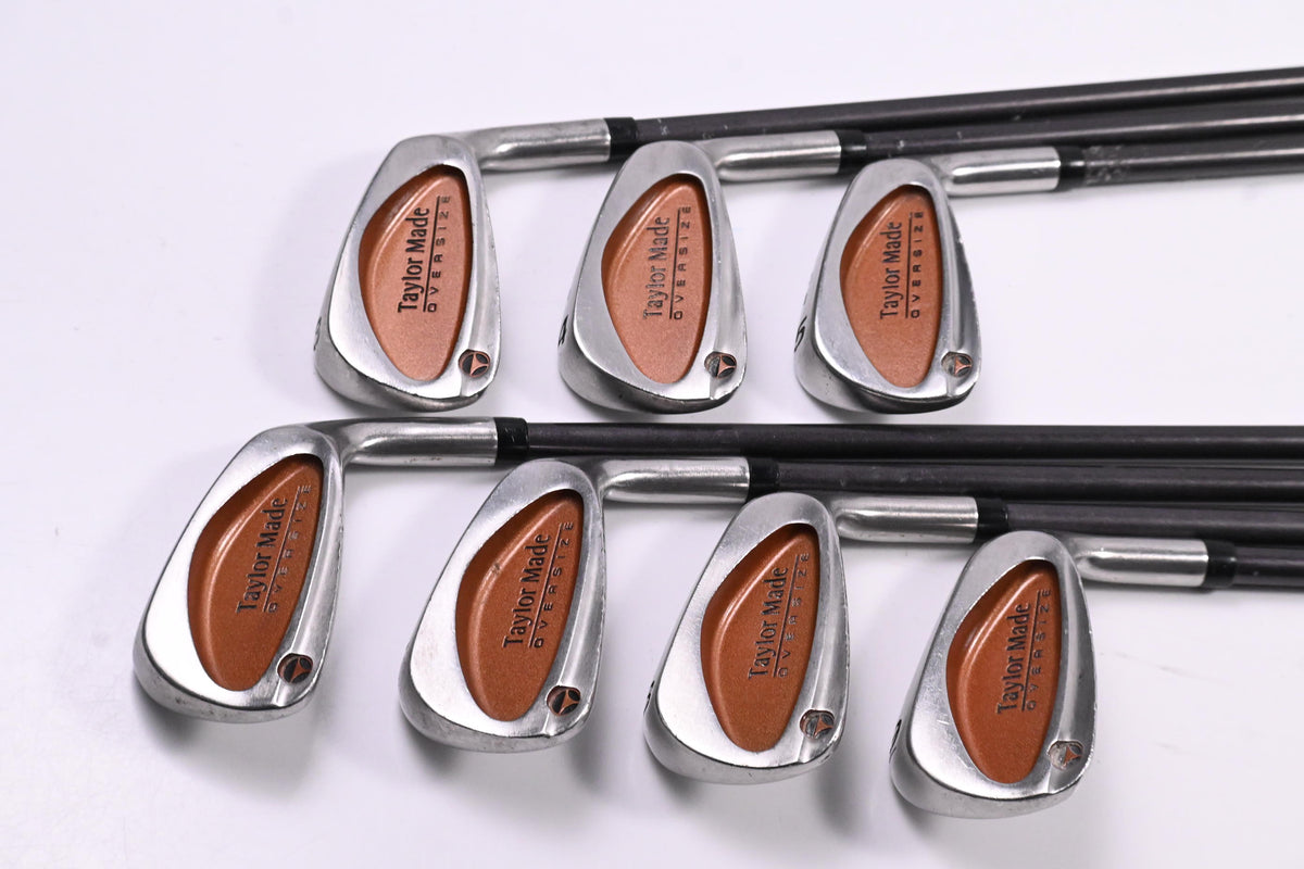 Taylormade Burner LCG Irons / 3-9i / Stiff Flex Taylormade Bubble 90 Shafts