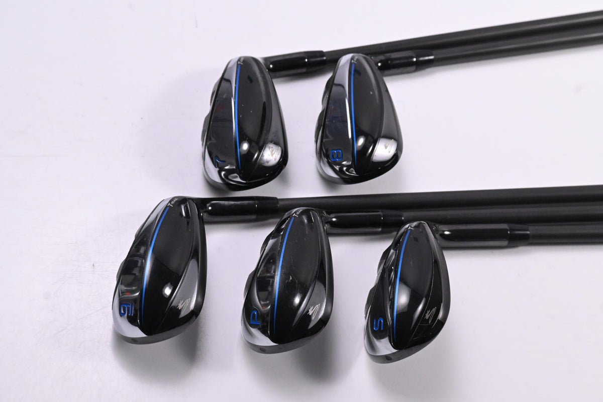 Cobra T-Rail Hybrid Combo Irons / 7-PW+SW / Lite Flex Cobra Ultralite 45 Shafts