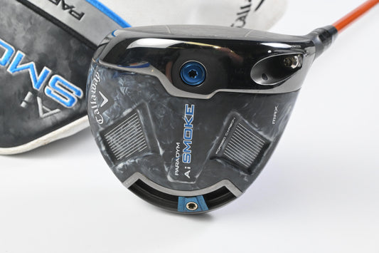 Callaway Paradym Ai Smoke Max Driver / 9 Degree / Stiff Flex Tour AD DI-5 Shaft