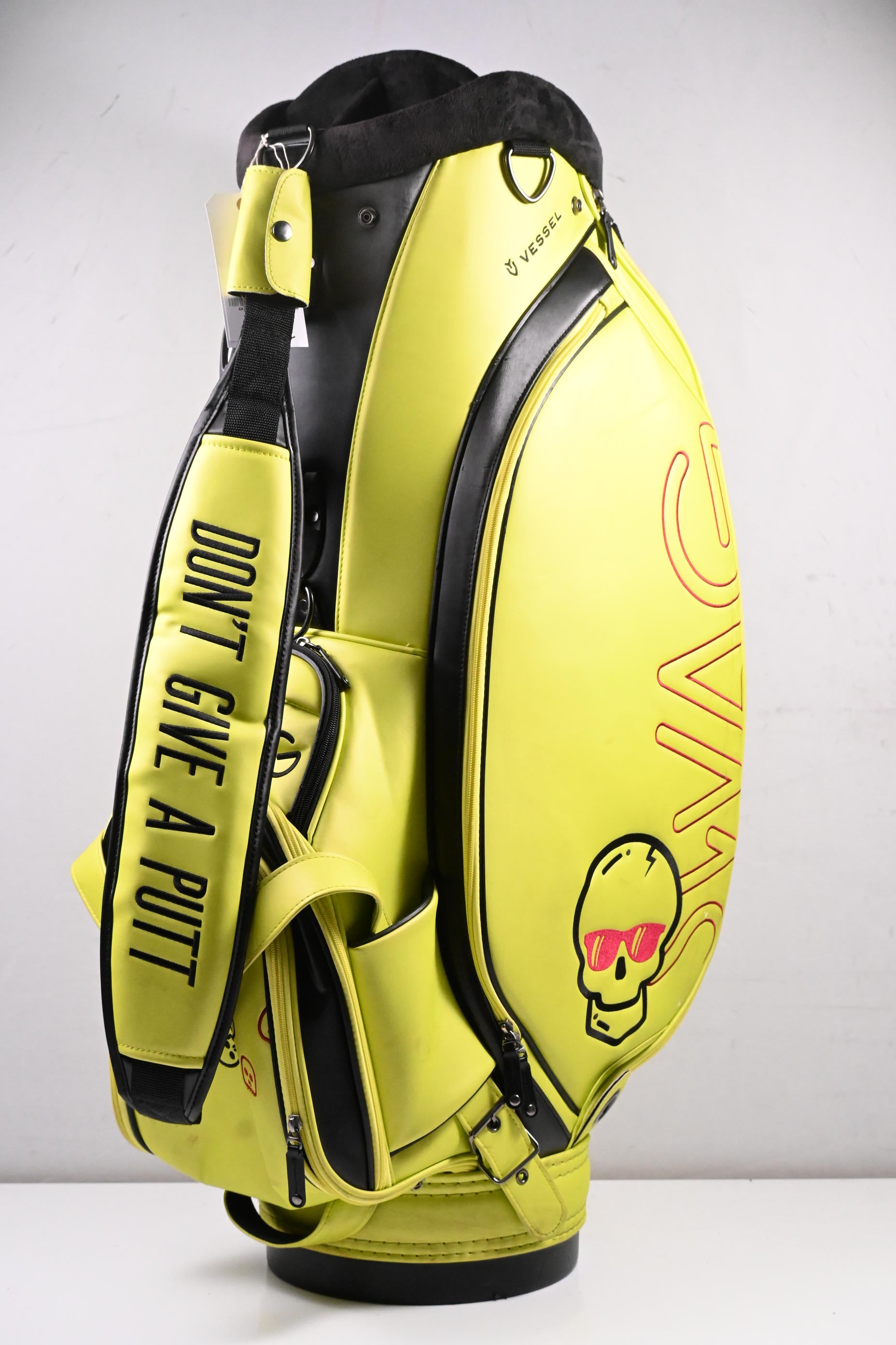 SWAG Golf Staff Tour Bag / 6-Way Divider / Neon Green