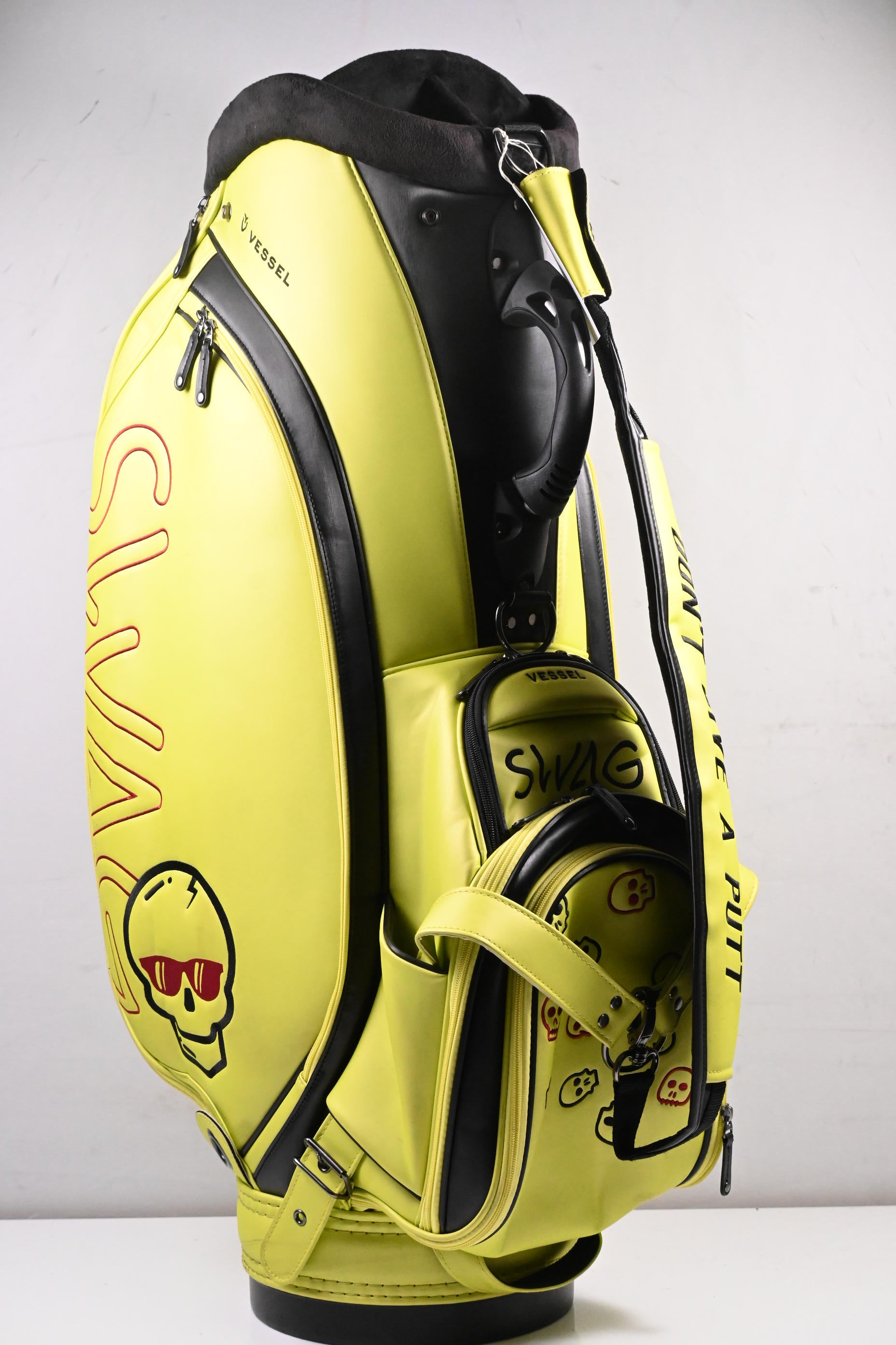 SWAG Golf Staff Tour Bag / 6-Way Divider / Neon Green