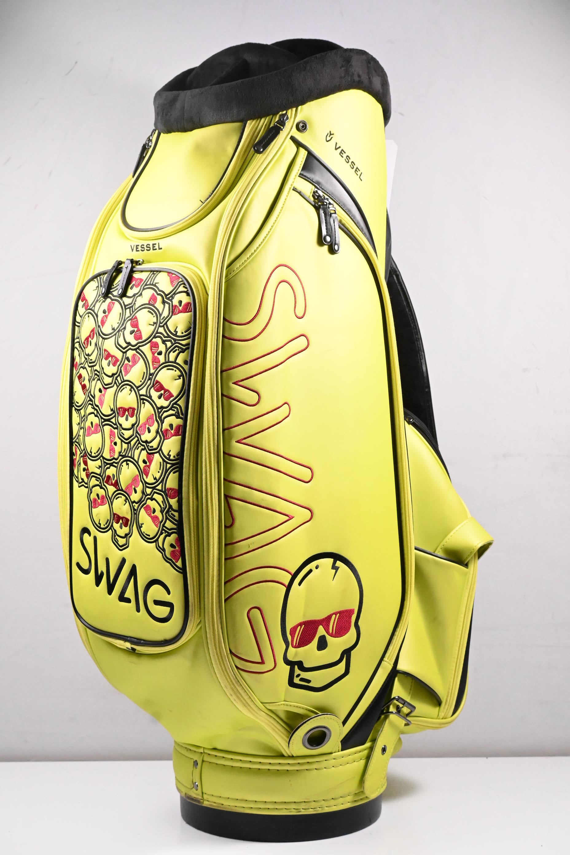 SWAG Golf Staff Tour Bag / 6-Way Divider / Neon Green
