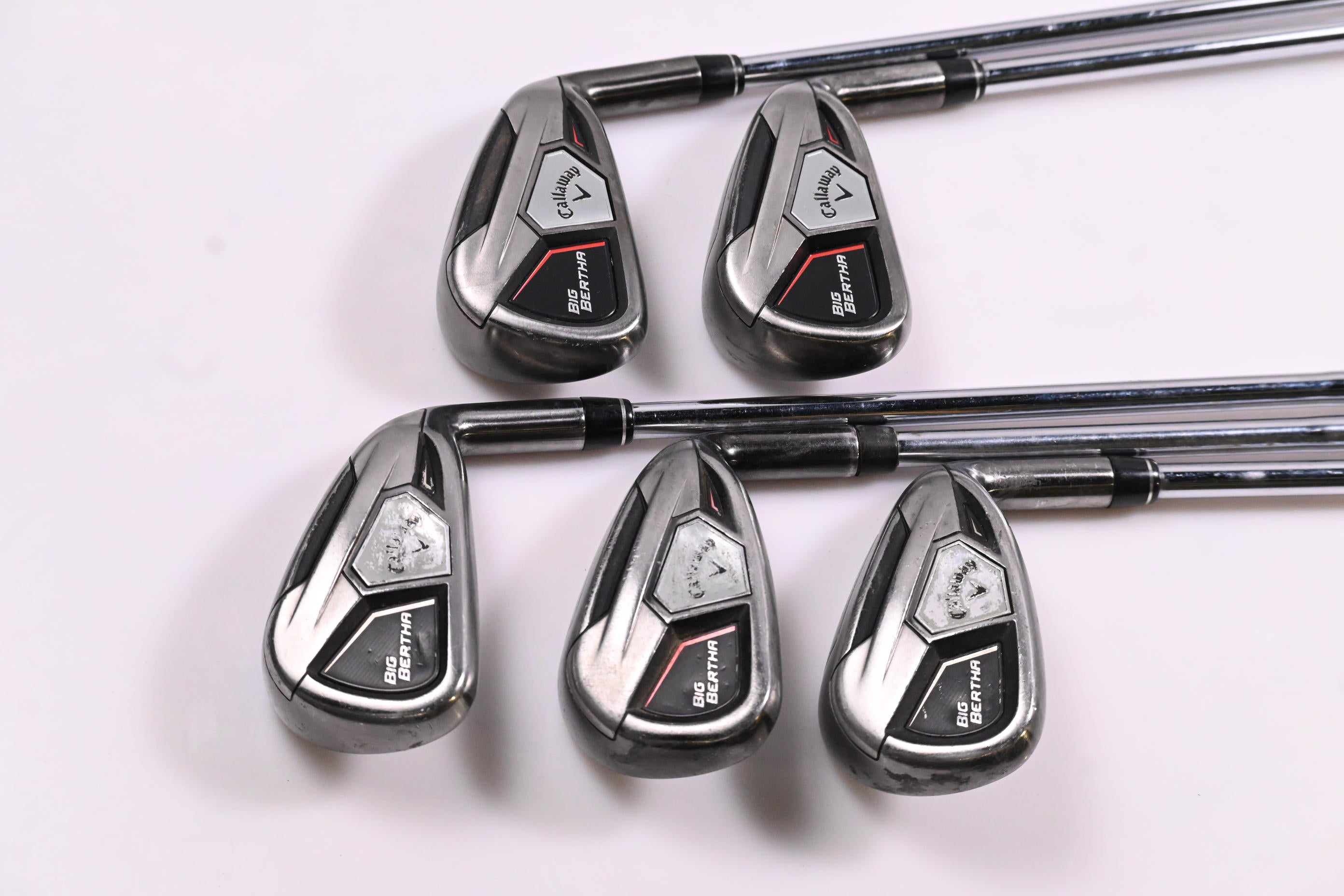 Callaway Big Bertha 2015 Irons / 5-9i / Regular Flex SpeedStep 80 Shafts