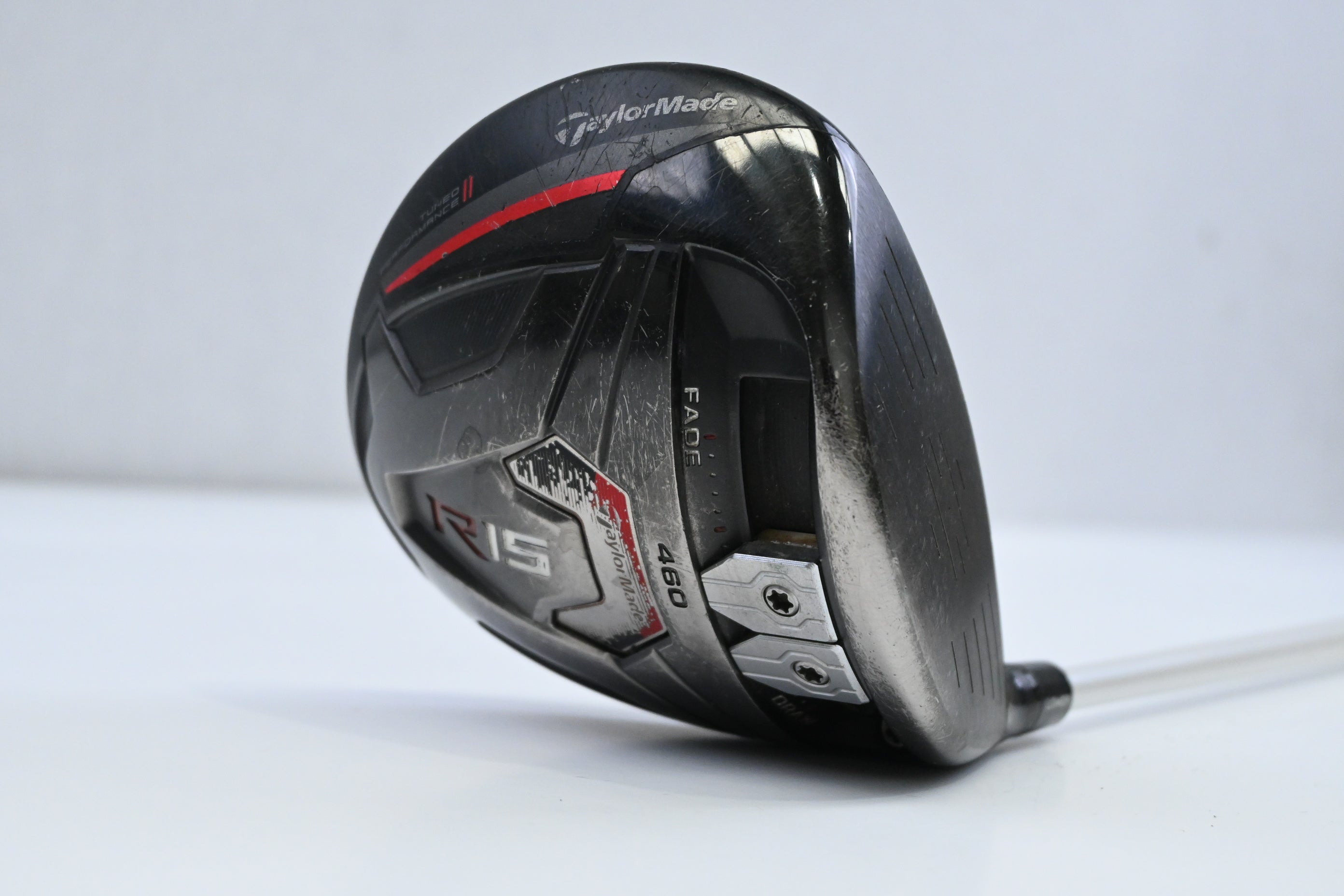 Taylormade R15 Black Driver / 10.5 Degree / Stiff Flex Aldila Rogue Silver 70