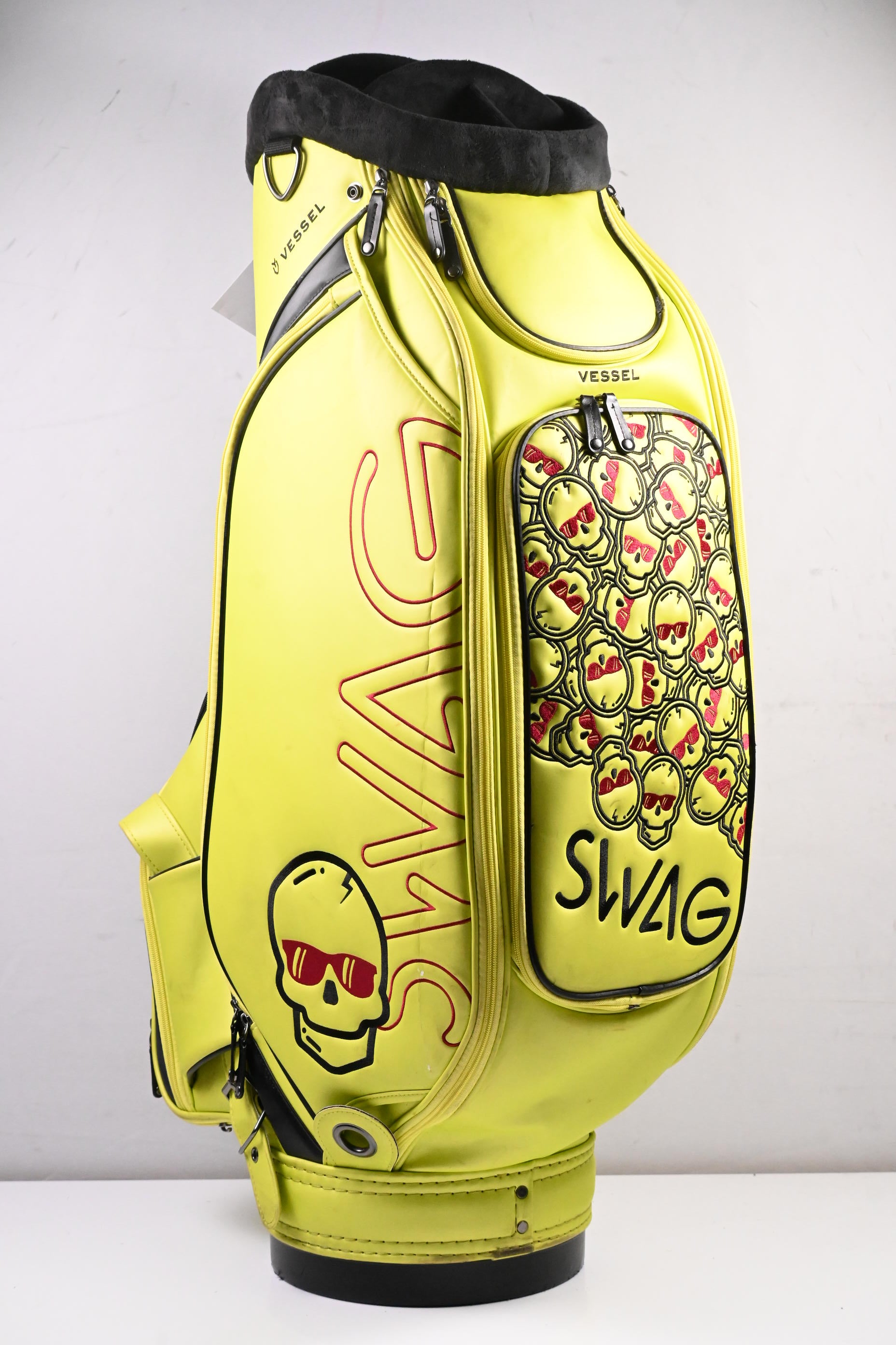 SWAG Golf Staff Tour Bag / 6-Way Divider / Neon Green