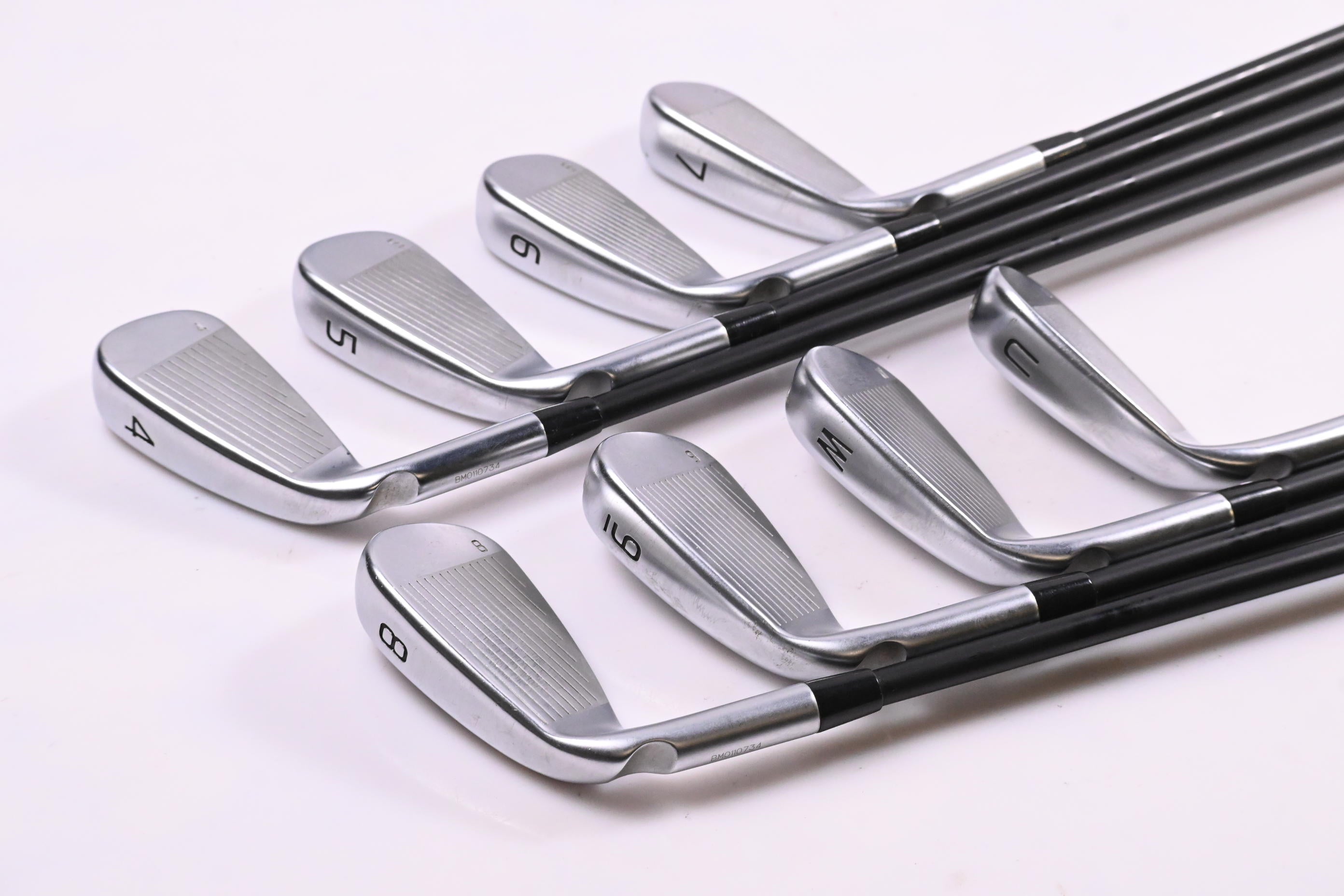 Ping G440 Irons / 4-PW+GW / White Dot / Regular Flex Ping Alta CB Blue Shafts