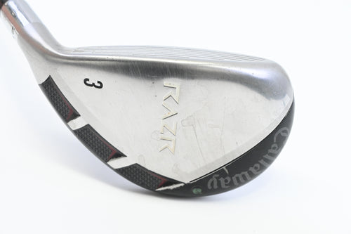Left Hand Callaway RAZR #3 Hybrid / 21 Degree / Regular Flex Callaway 60 Shaft