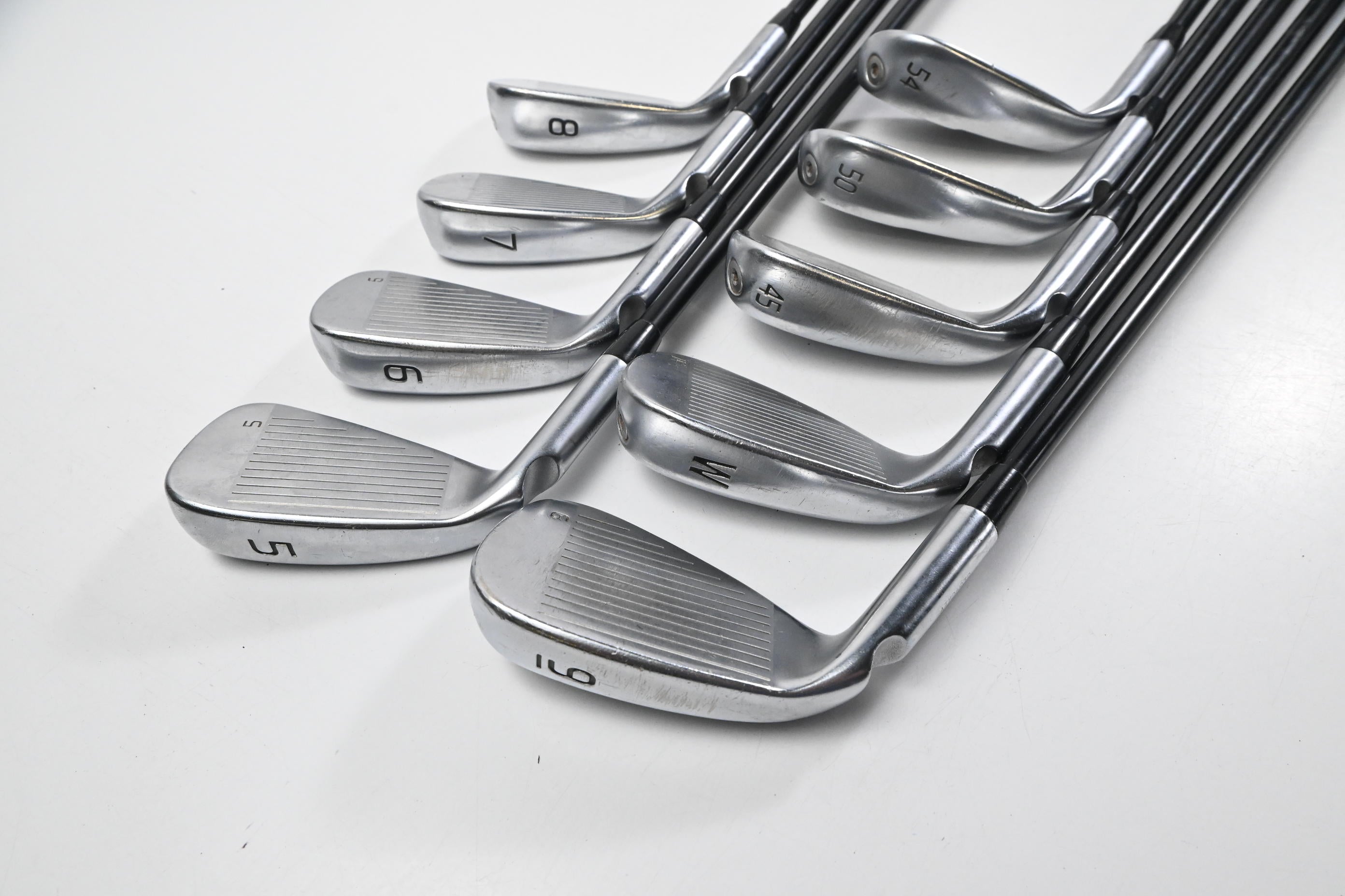 Ping G430 Irons / 5-PW+UW+GW+SW / Red Dot / Regular Flex Ping Alta CB Black AWT