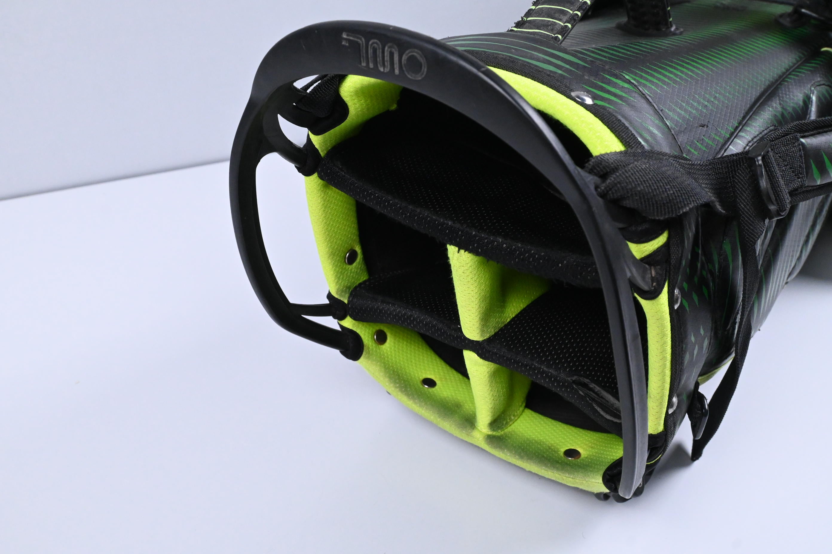 Ouul Stand Bag / 5-Way Divider / Green, Black & Lime