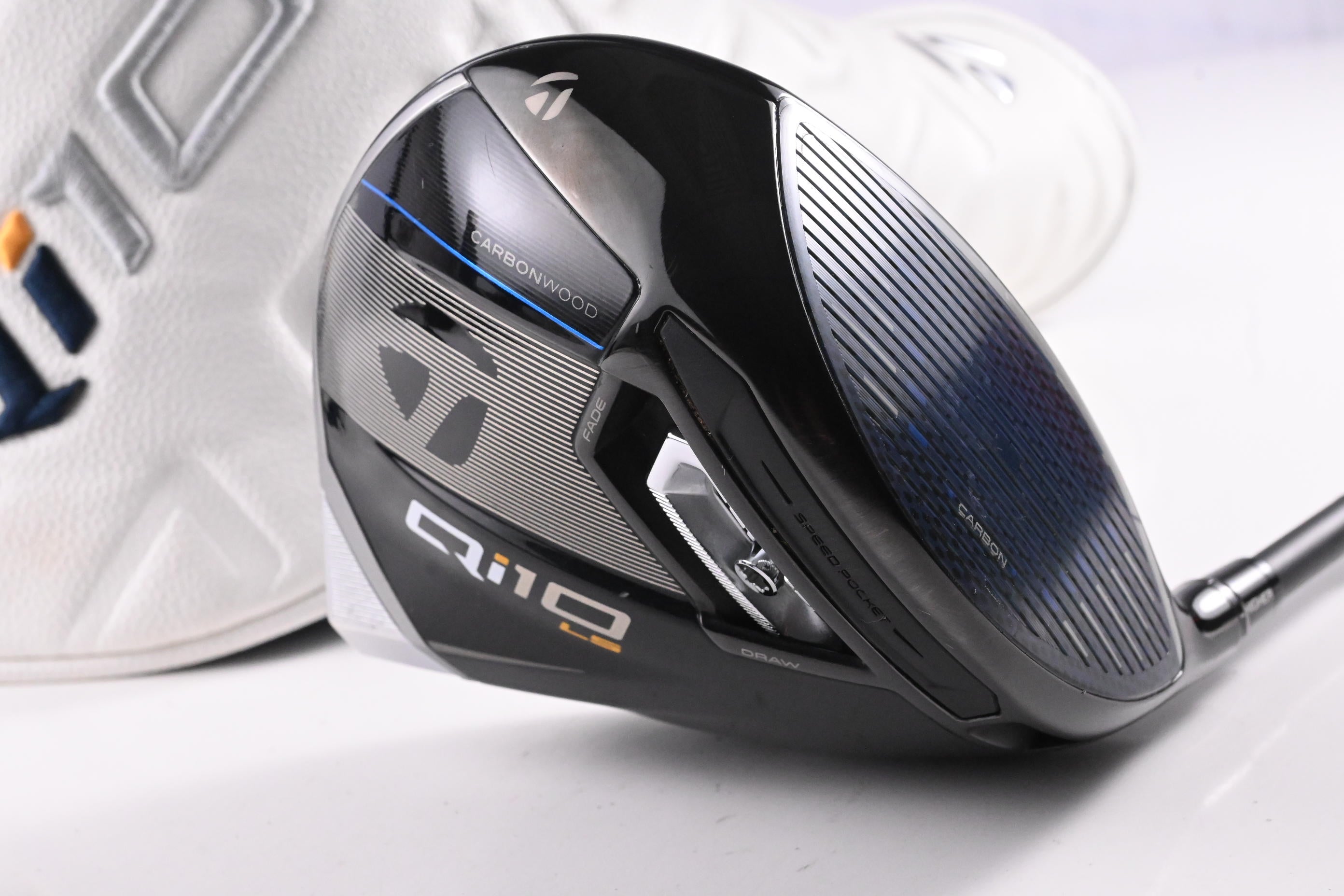 Taylormade Qi10 LS Driver / 8 Degree / Stiff Flex Kai'li Dark Waves Blue CB 60