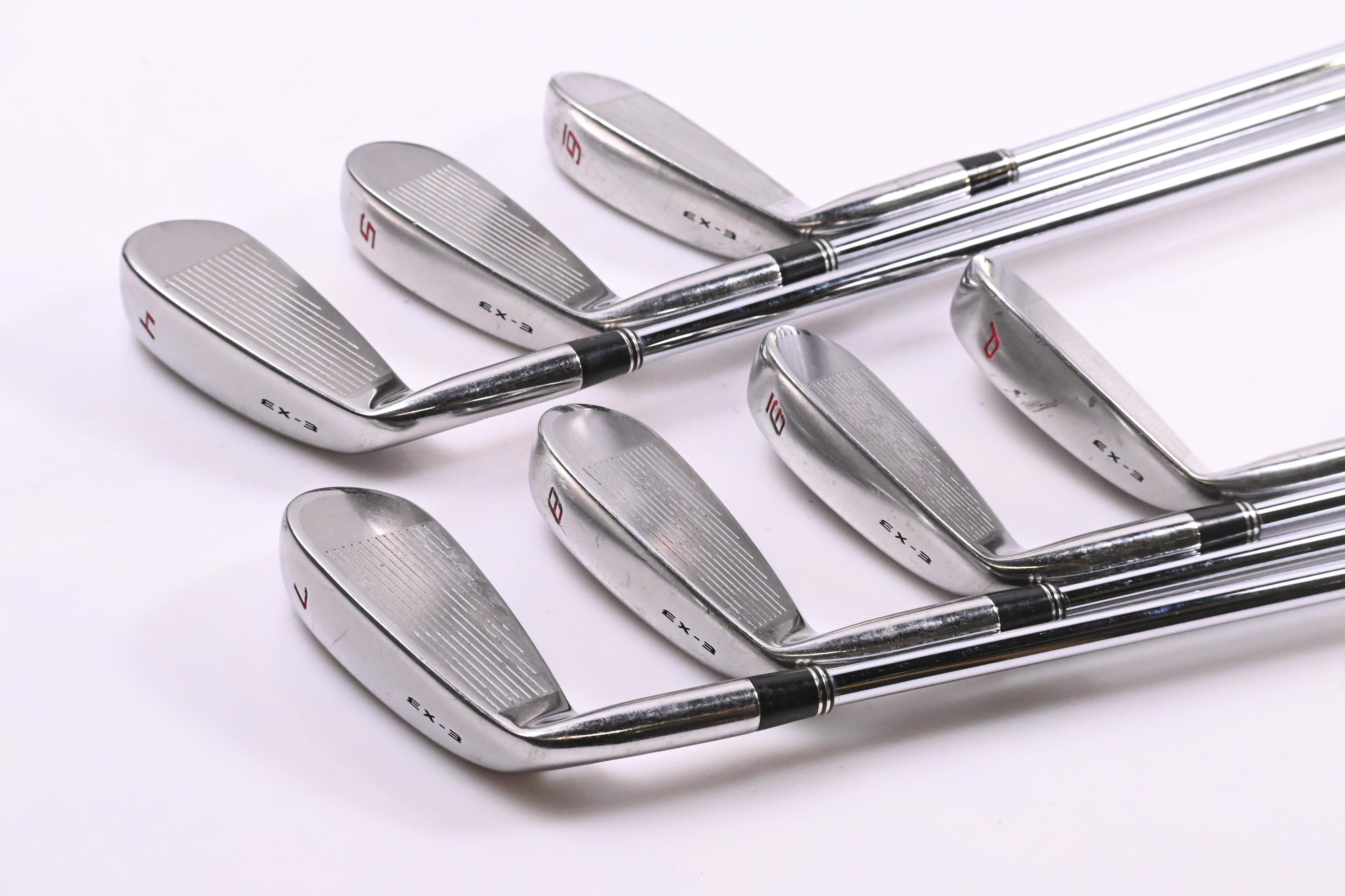 Tour Edge Exotics X Irons / 4-PW / Regular Flex N.S.Pro 950GH Shafts