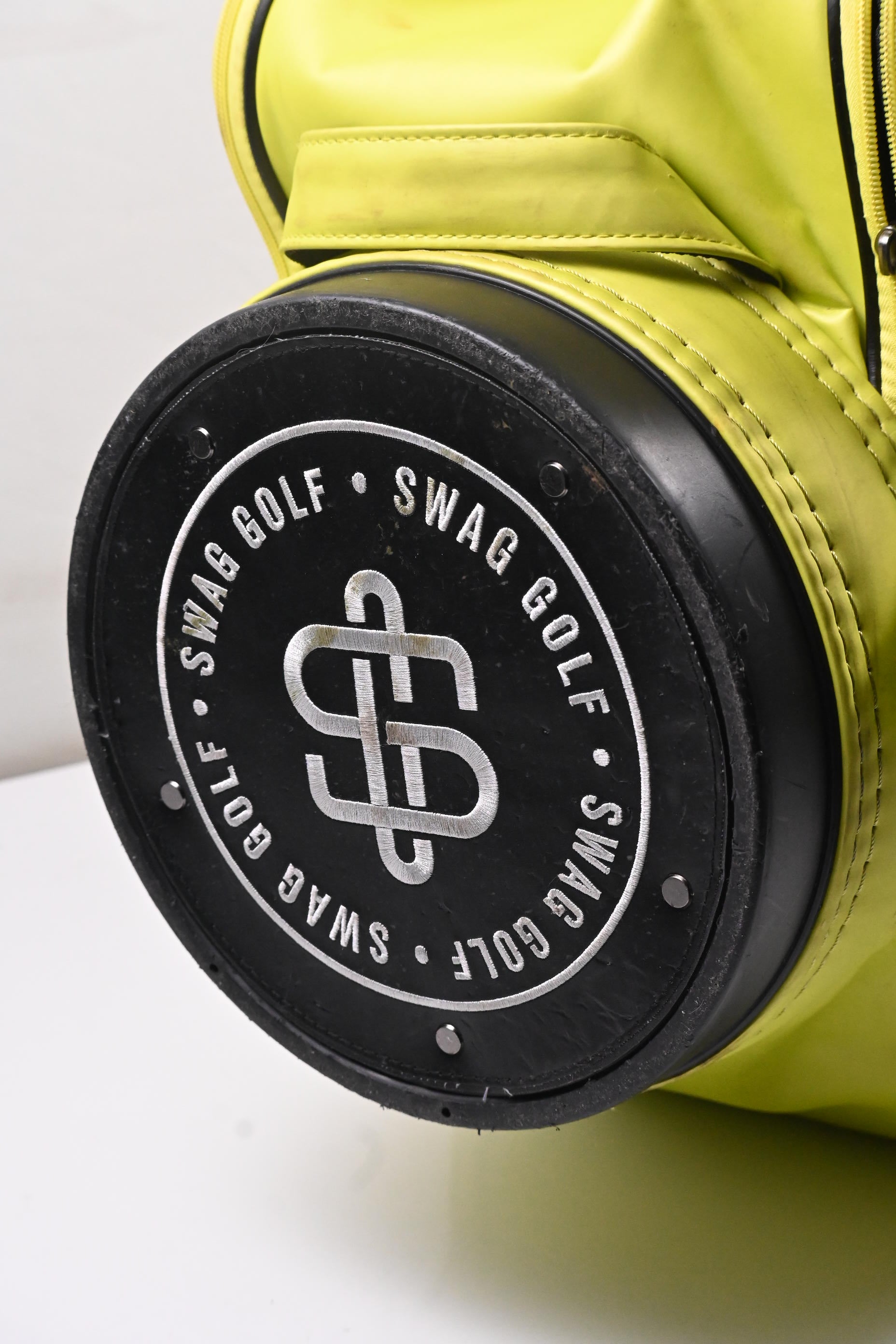 SWAG Golf Staff Tour Bag / 6-Way Divider / Neon Green