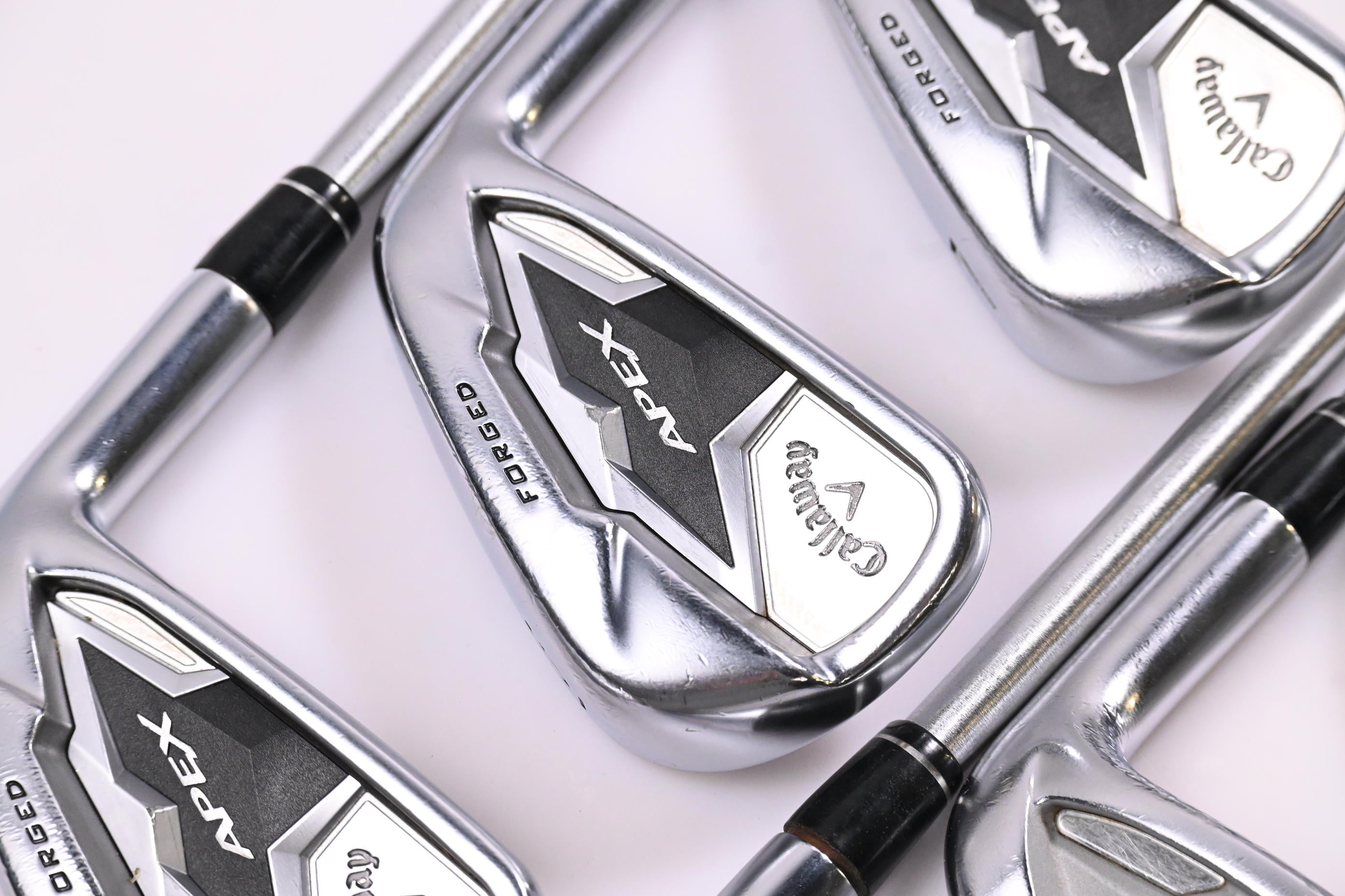 Callaway Apex Forged/Pro 19 Irons / 5-PW / Stiff Flex KBS Tour C-Taper 120 Shafts