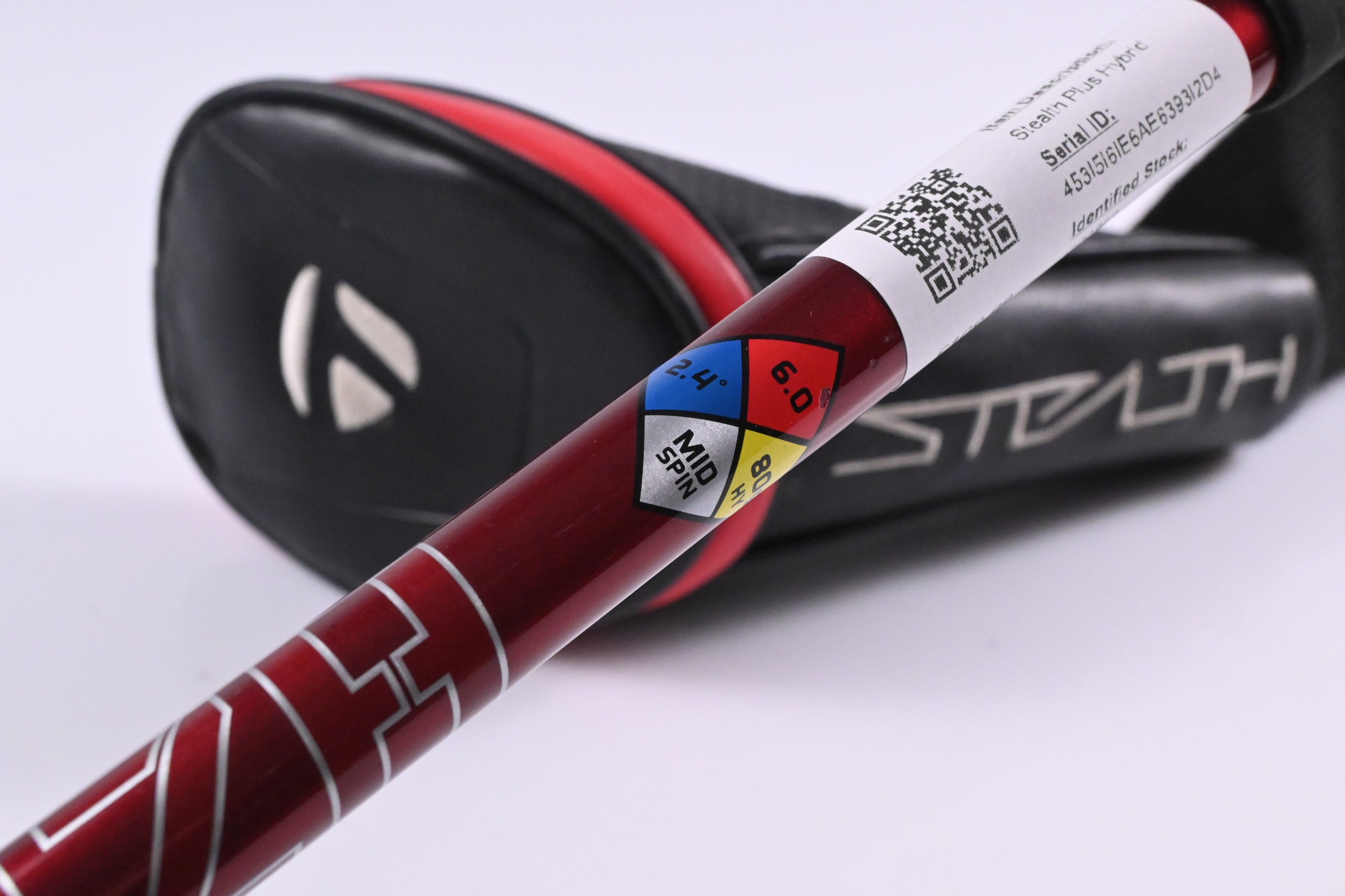 Taylormade Stealth Plus #3 Hybrid / 19.5 Degree / Stiff Flex HZRDUS Smoke RDX