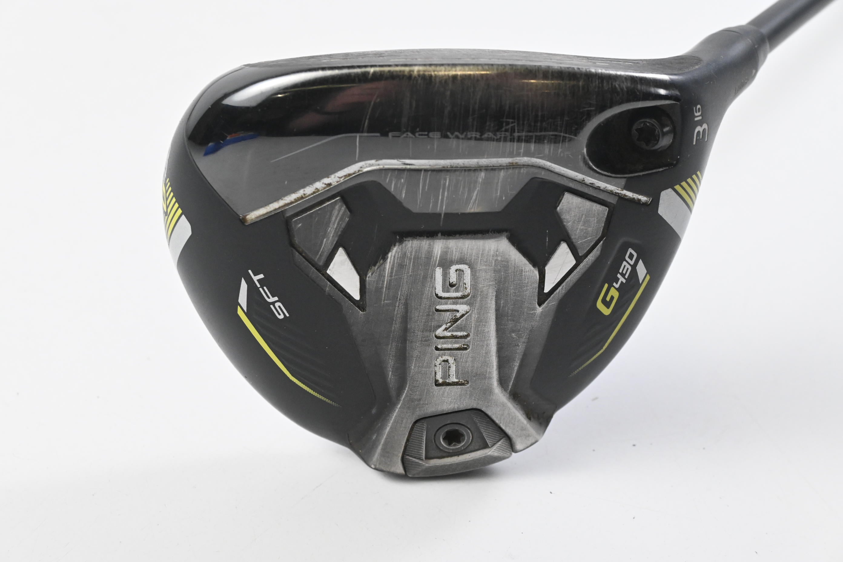Ping G430 SFT #3 Wood / 16 Degree / Stiff Flex Ping Alta CB Black 65 Shaft