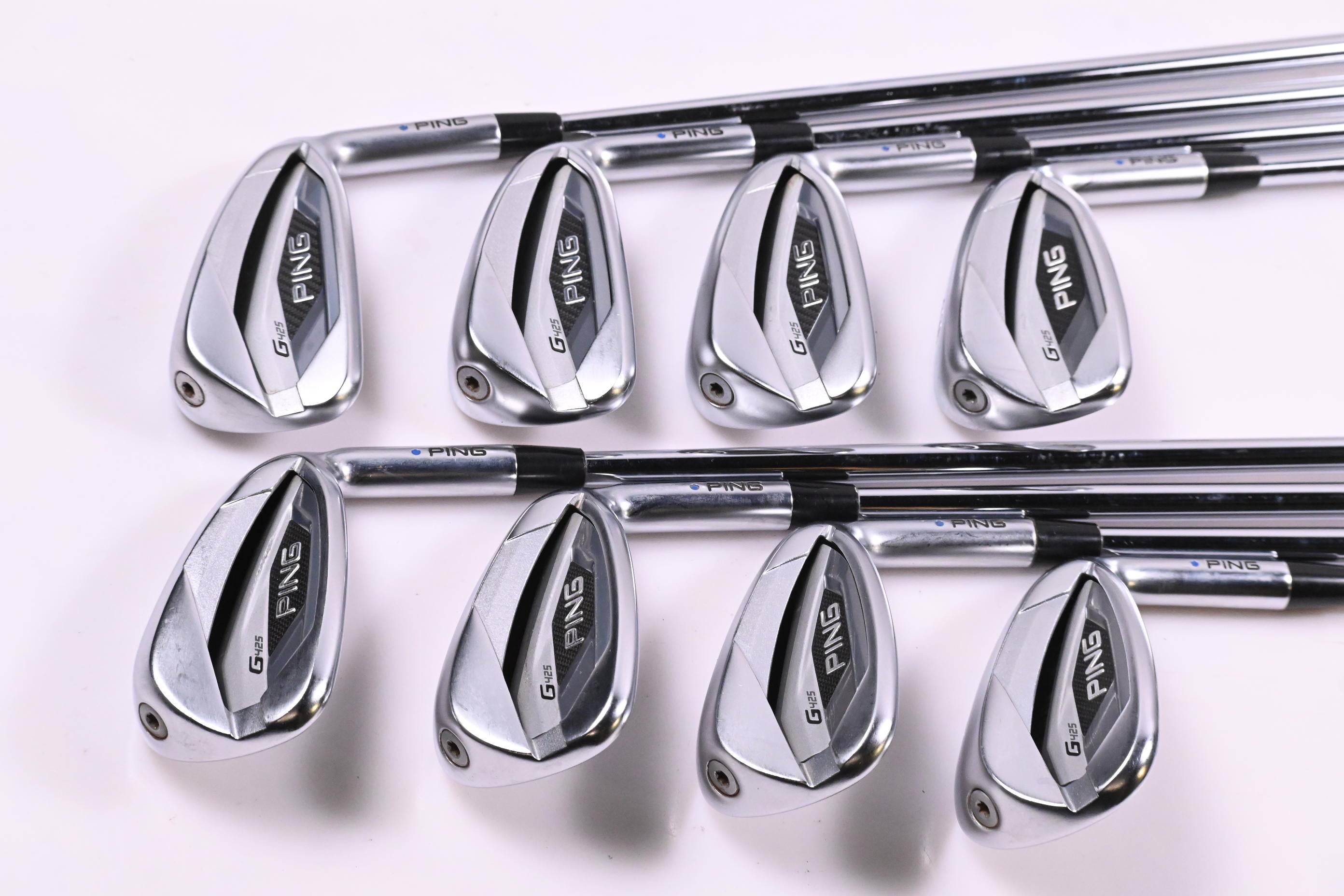 Ping G425 Irons / 5-PW+GW+SW / Blue Dot / Regular Flex Dynamic Gold 105 R300