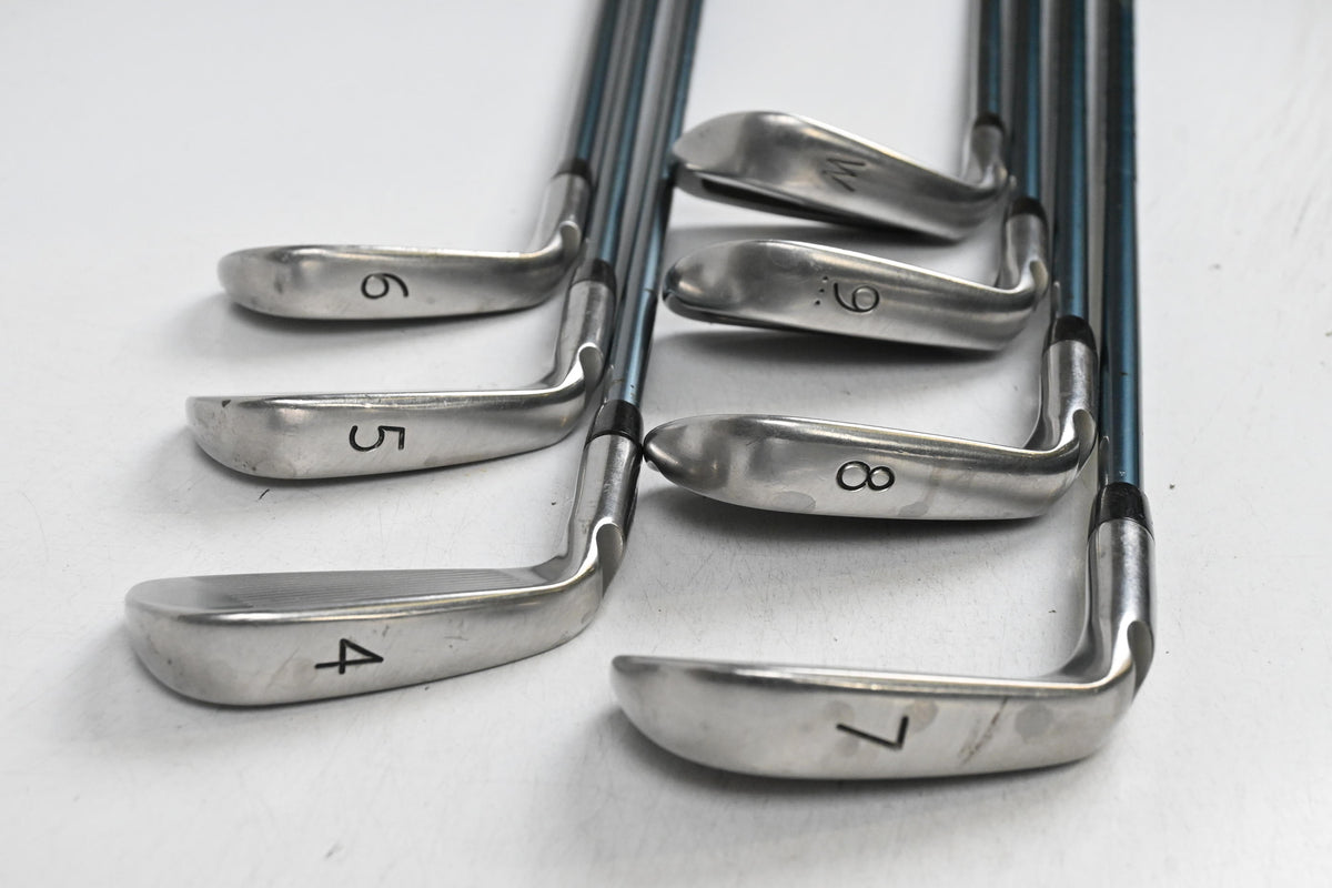 Ping S58 Irons / 4-PW / Green Dot / Stiff Flex Tour Concept Shafts