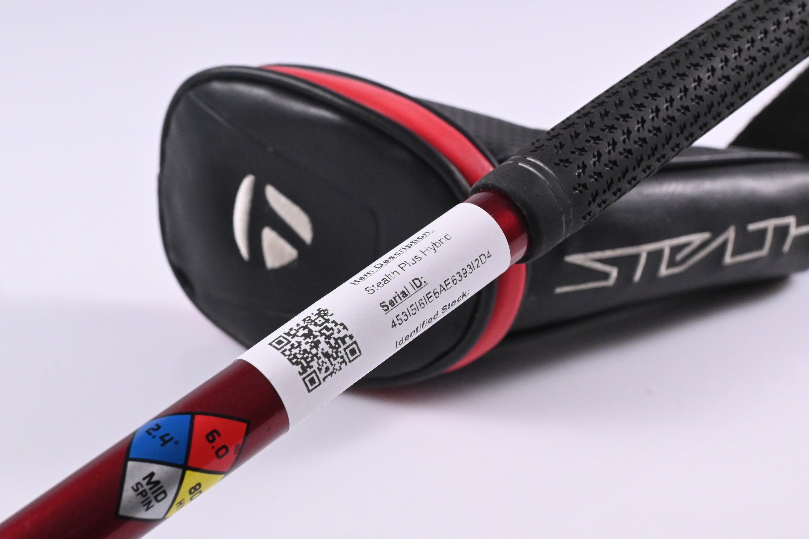 Taylormade Stealth Plus #3 Hybrid / 19.5 Degree / Stiff Flex HZRDUS Smoke RDX