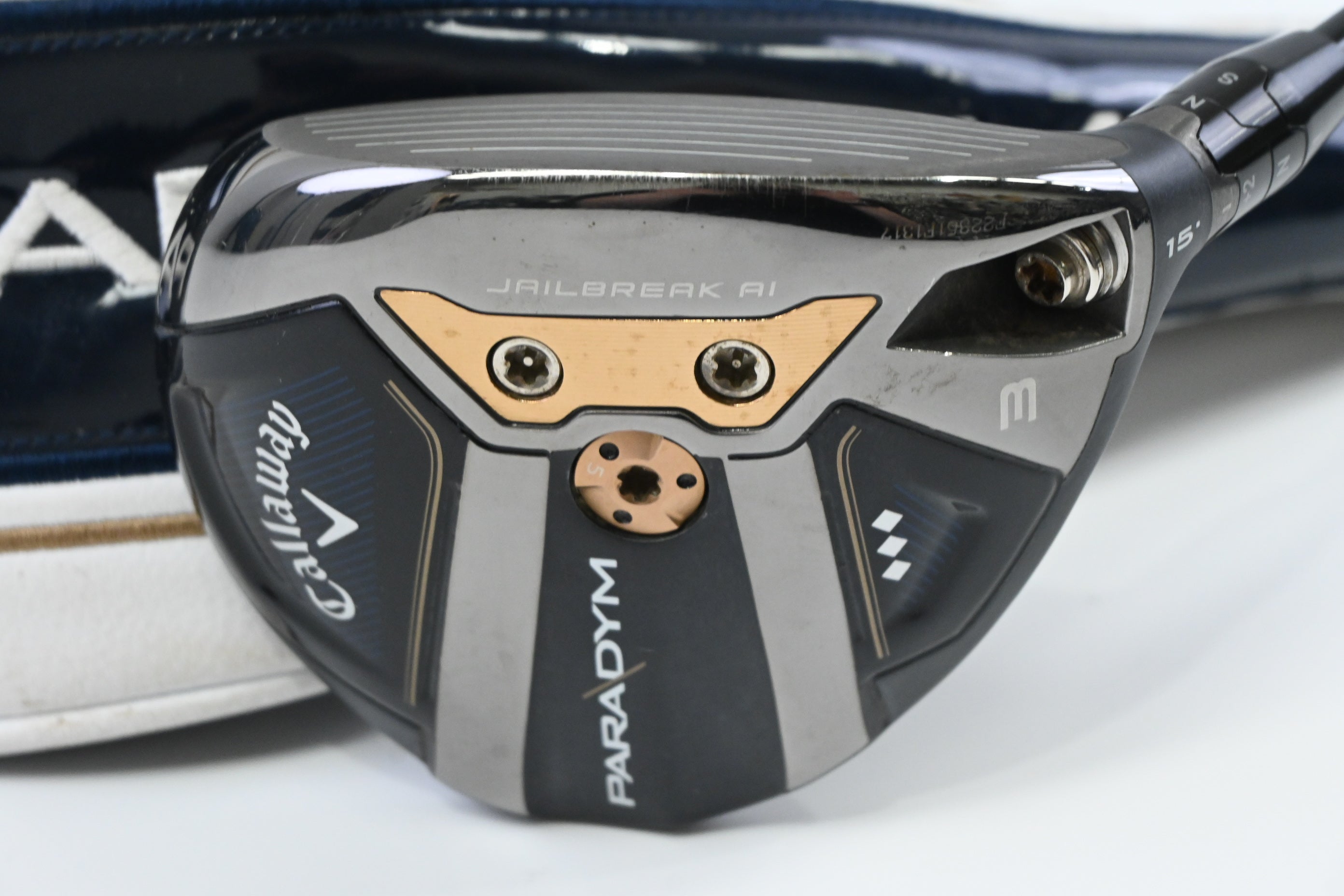 Callaway Paradym Triple Diamond #3 Wood / 15 Degree / Stiff Flex HZRDUS Gen4 70